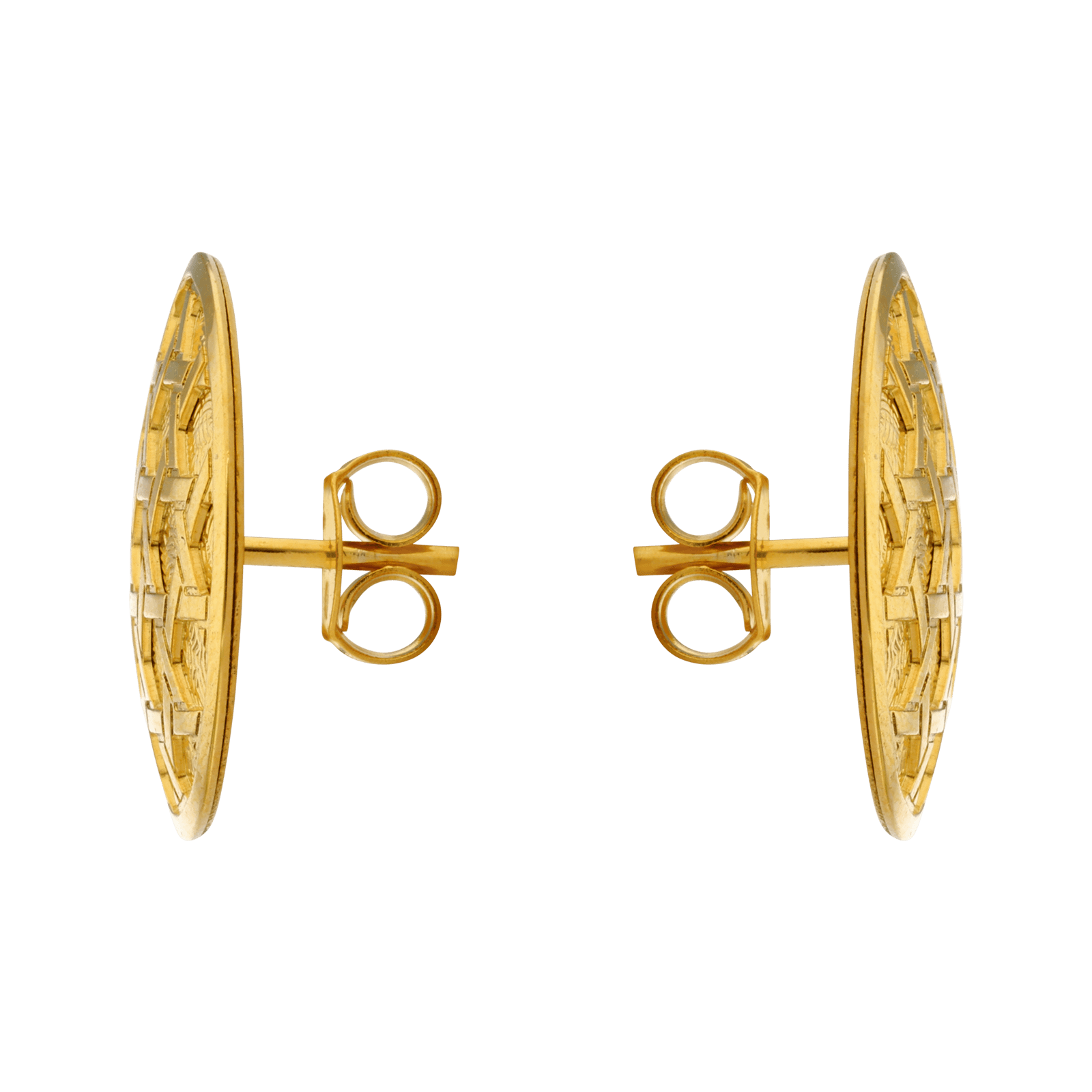 Boucles d'Oreilles boutons katoury 15mm
