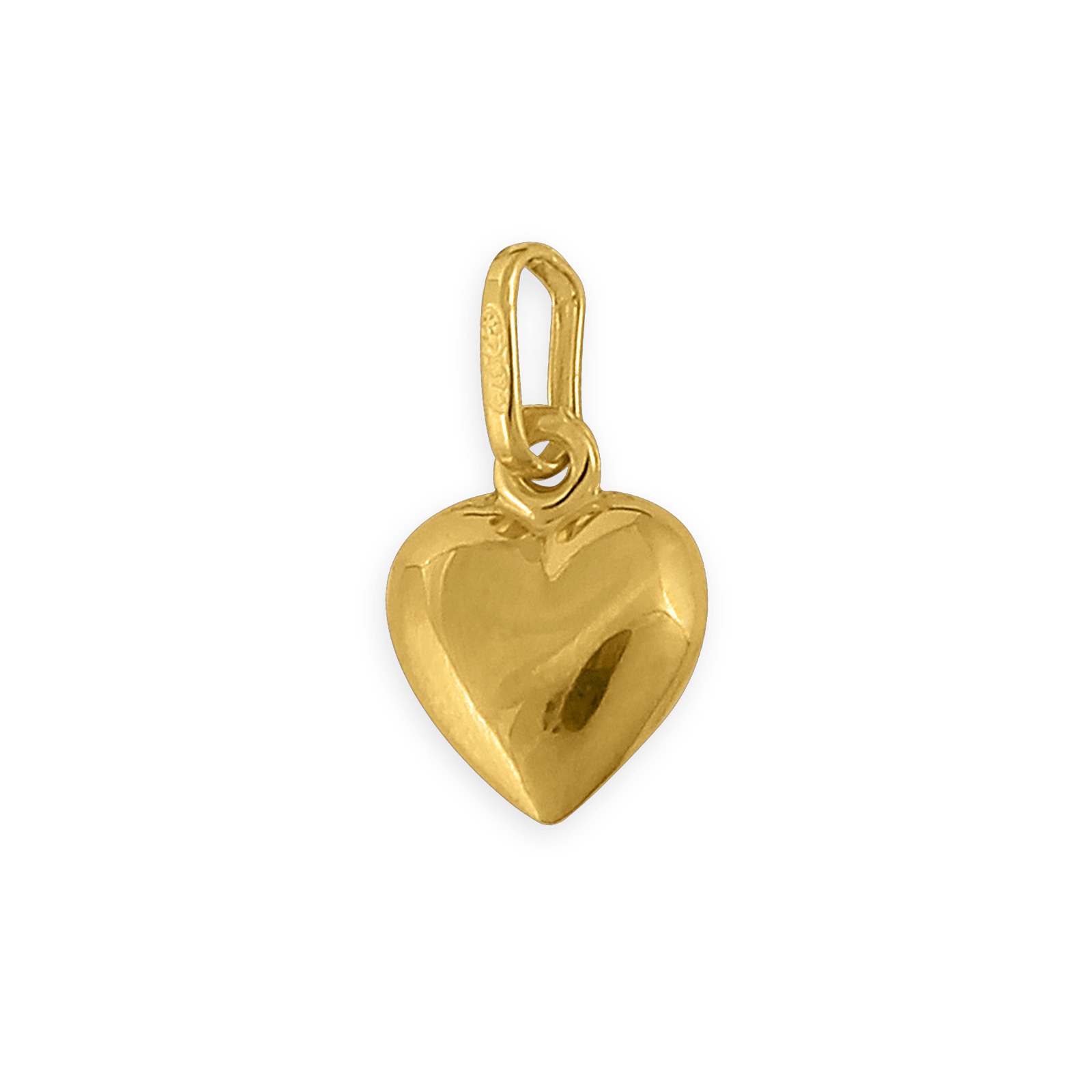Pendentif Or375 Cœur avec bélière