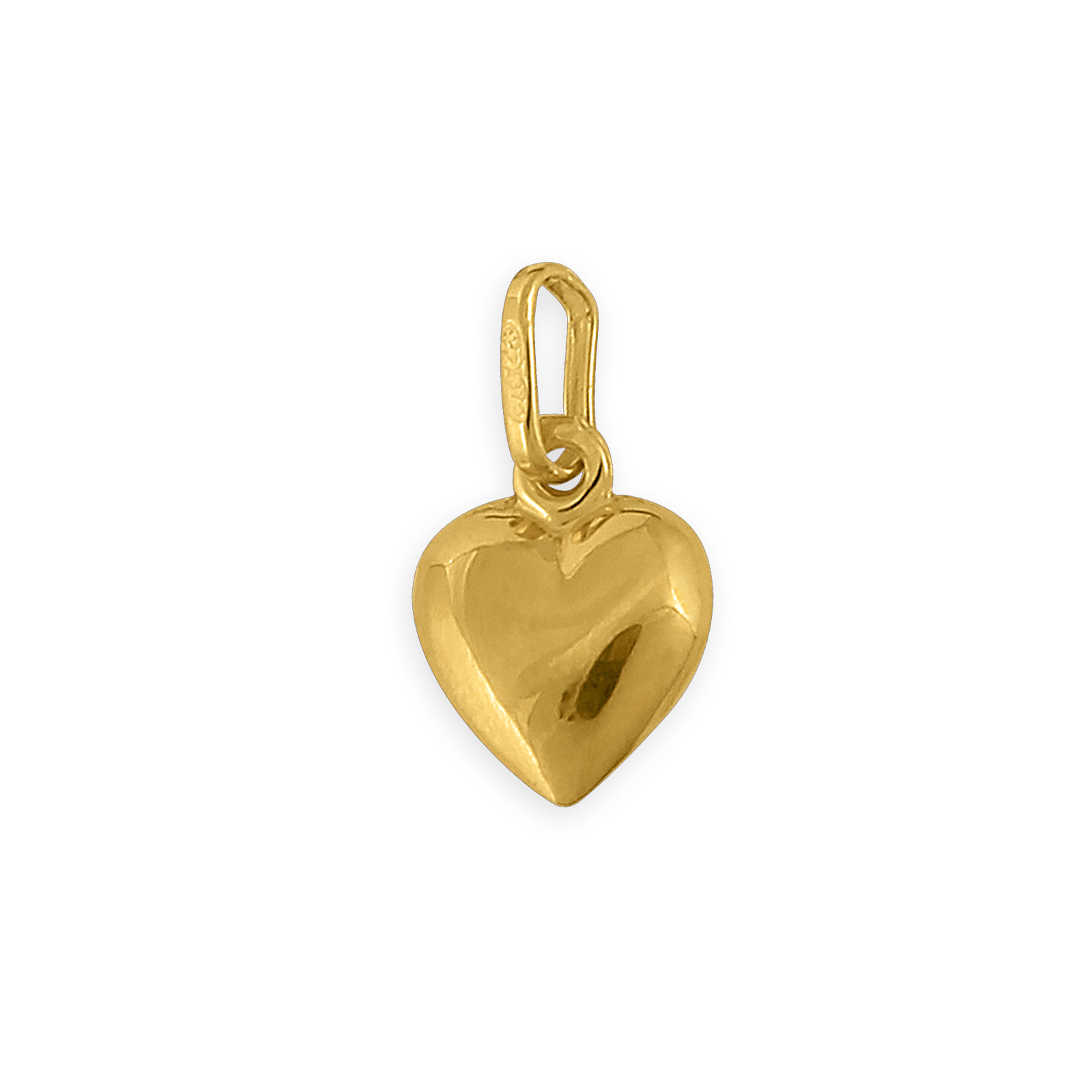 Pendentif Or375 Cœur avec bélière