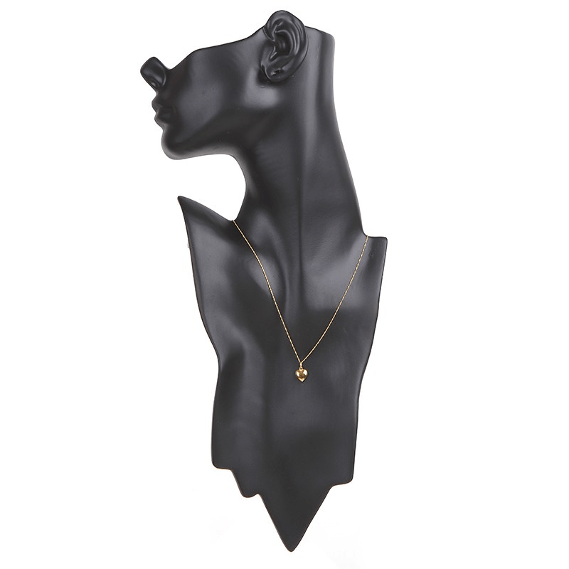 Pendentif Or 375  Cœur 9*19mm Avec Bélière