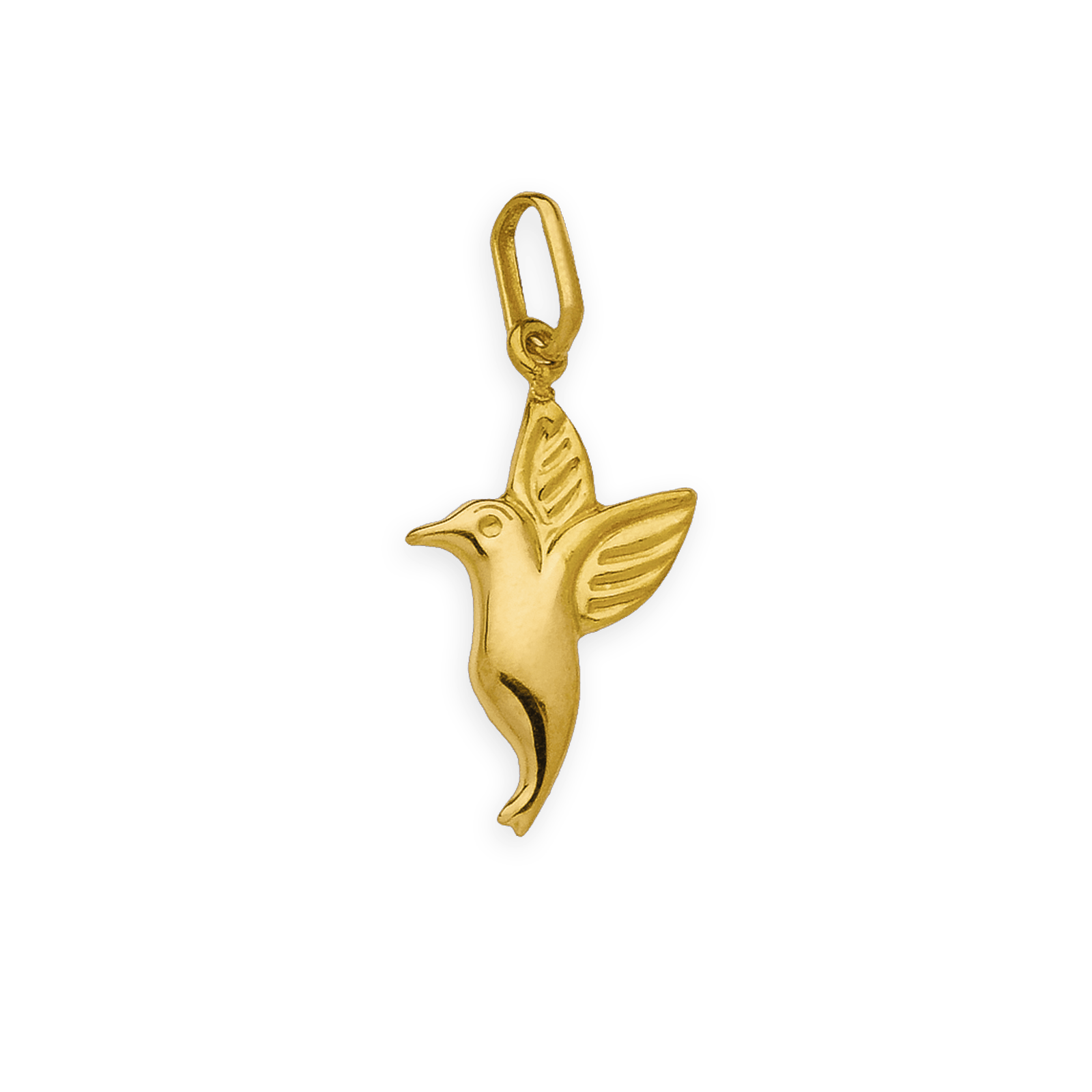 Pendentif Or375 Colibri avec bélière