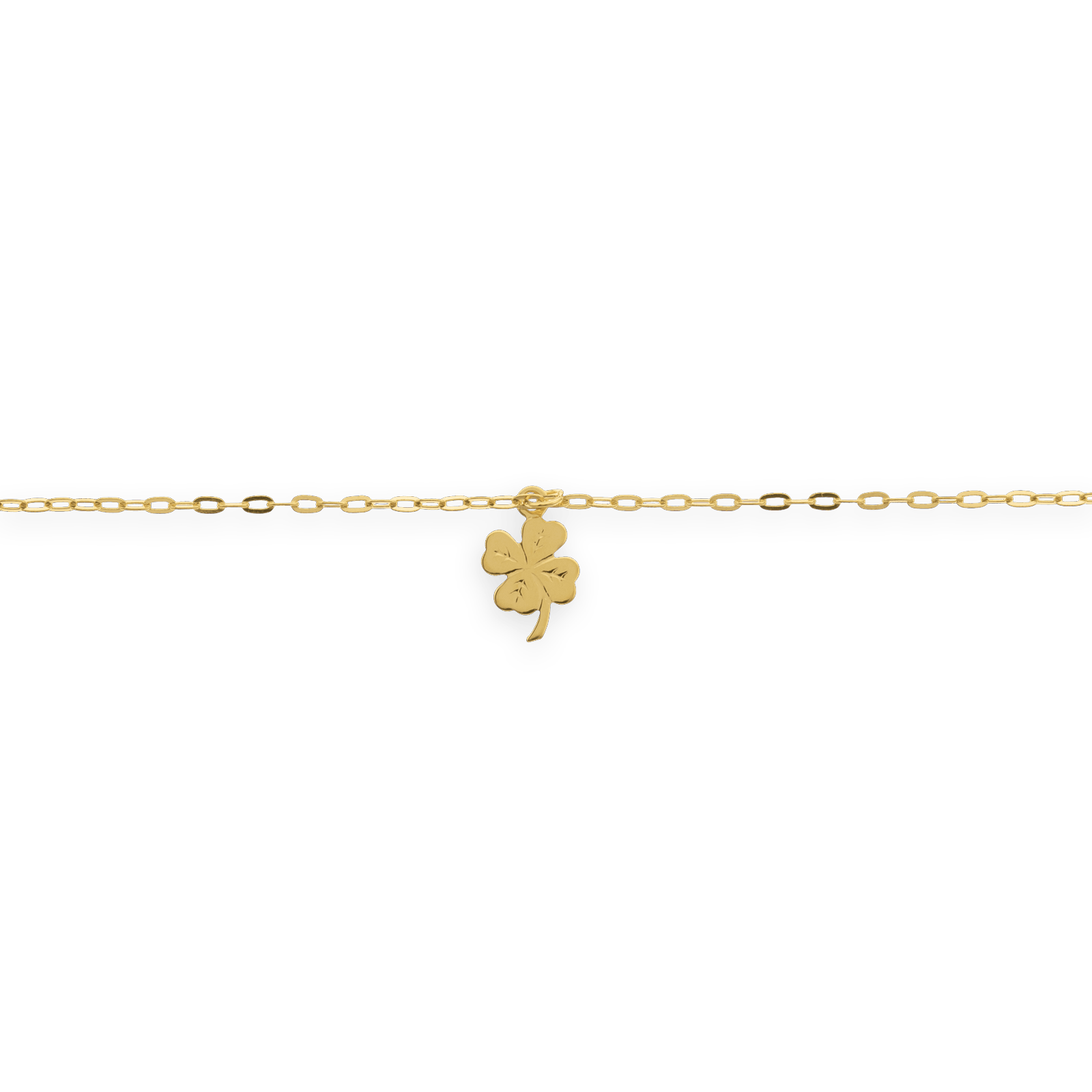 Chaîne Cheville Or375 Trèfle