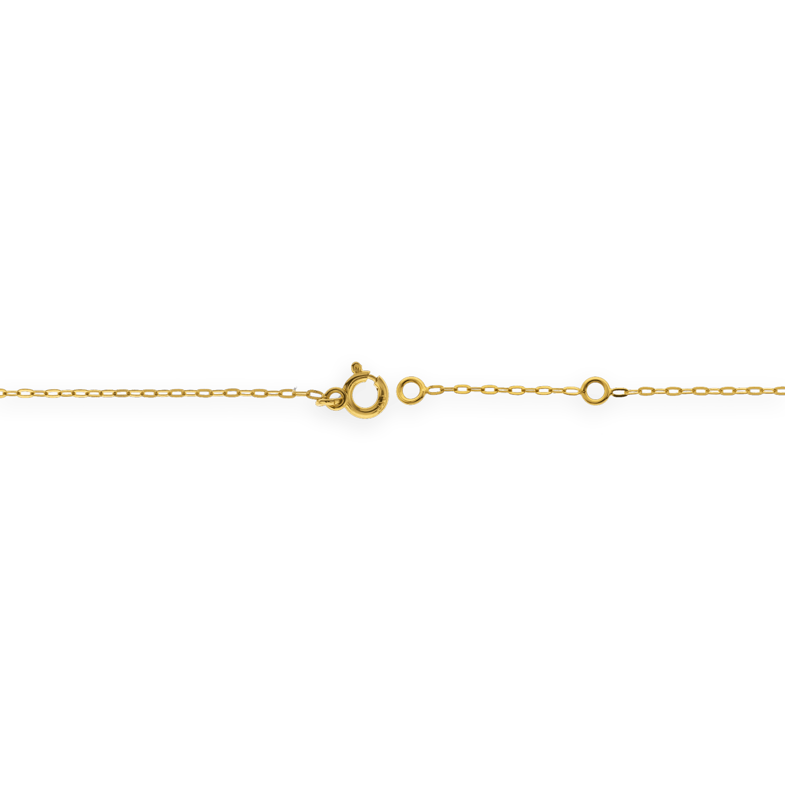 Chaîne Cheville Or375 Trèfle