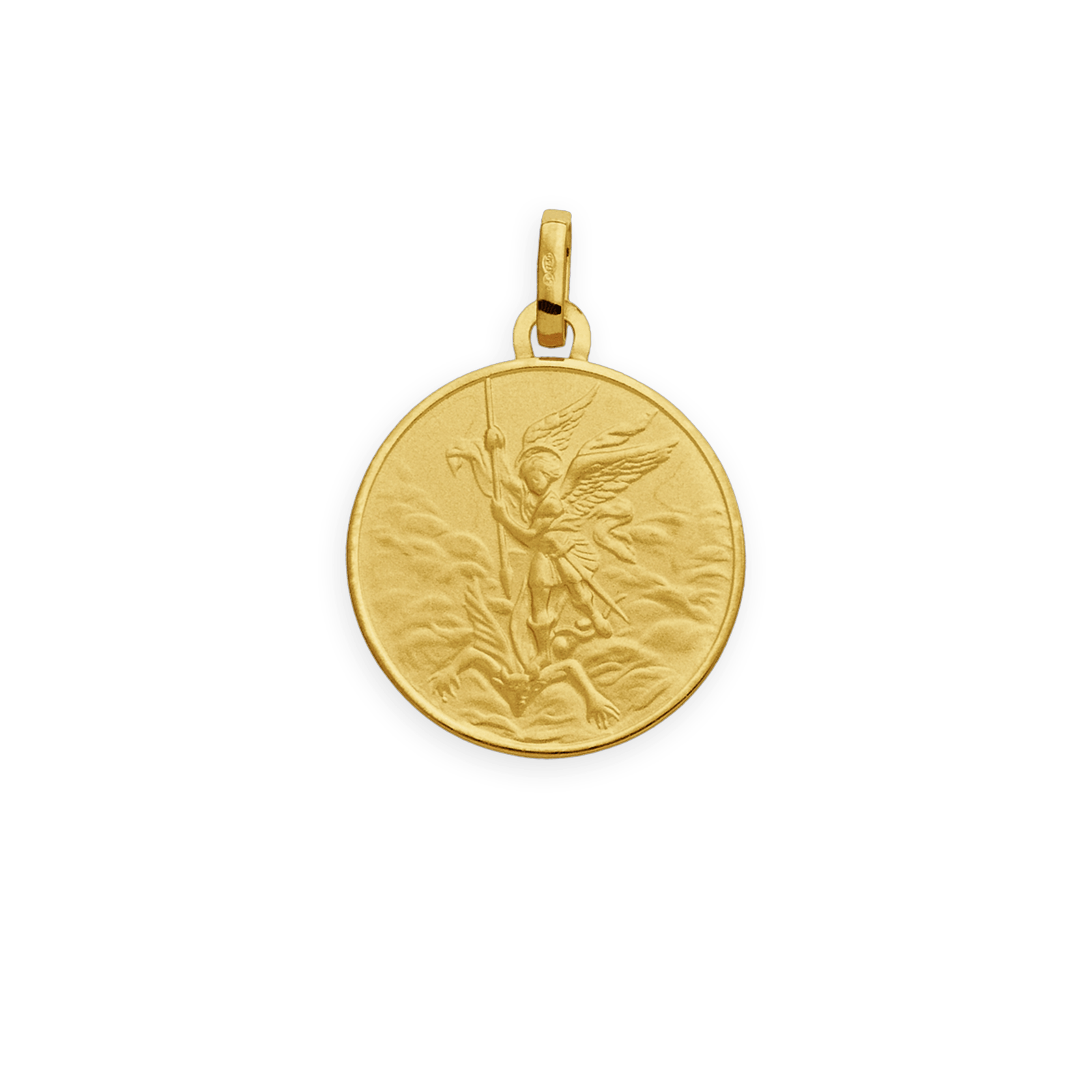 Médaille Or375 Saint Michel avec bélière