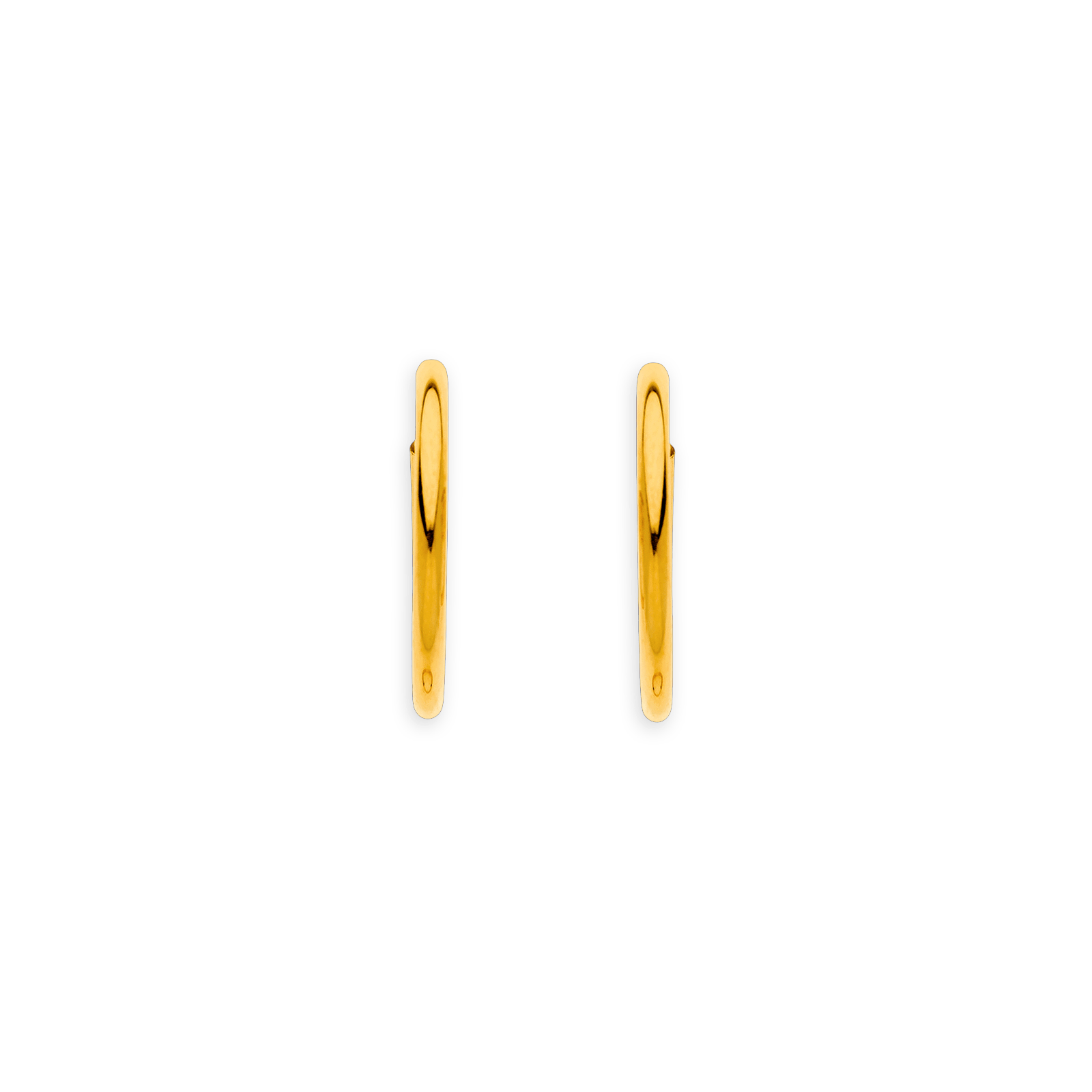 créoles or 9 carats flexibles 20mm