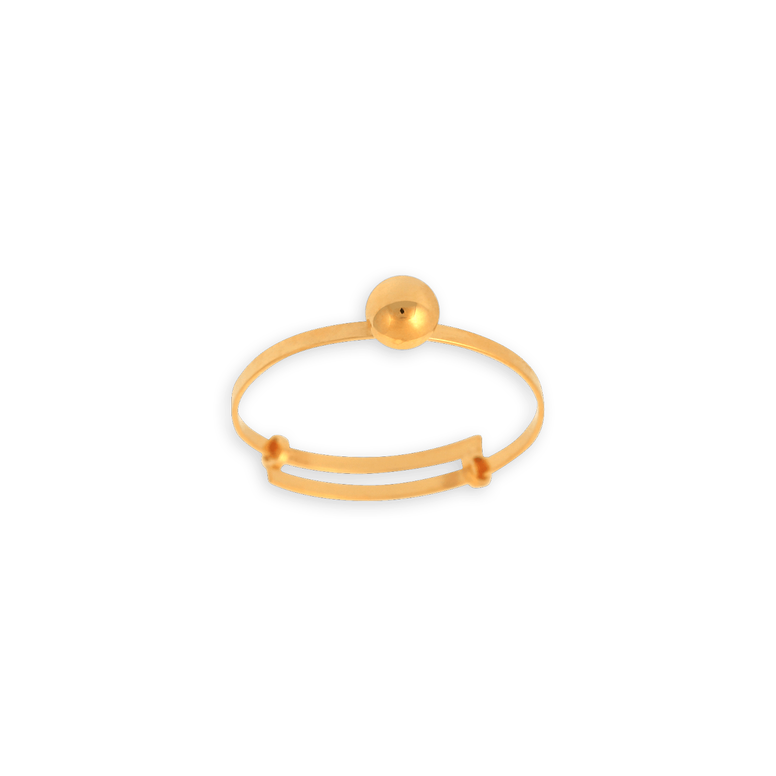 Bague Or375 Grain D'or 6mm