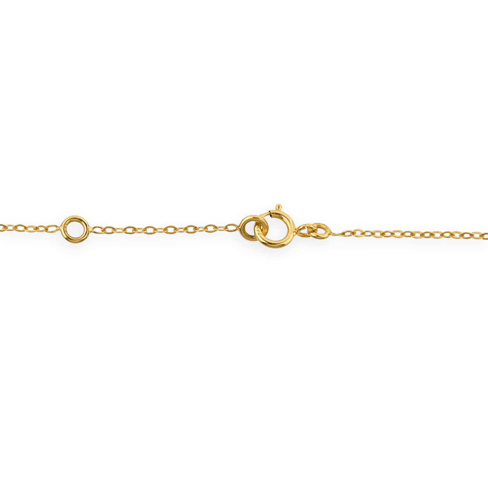 Chaîne Cheville Or375 Maille Forçat Colibri