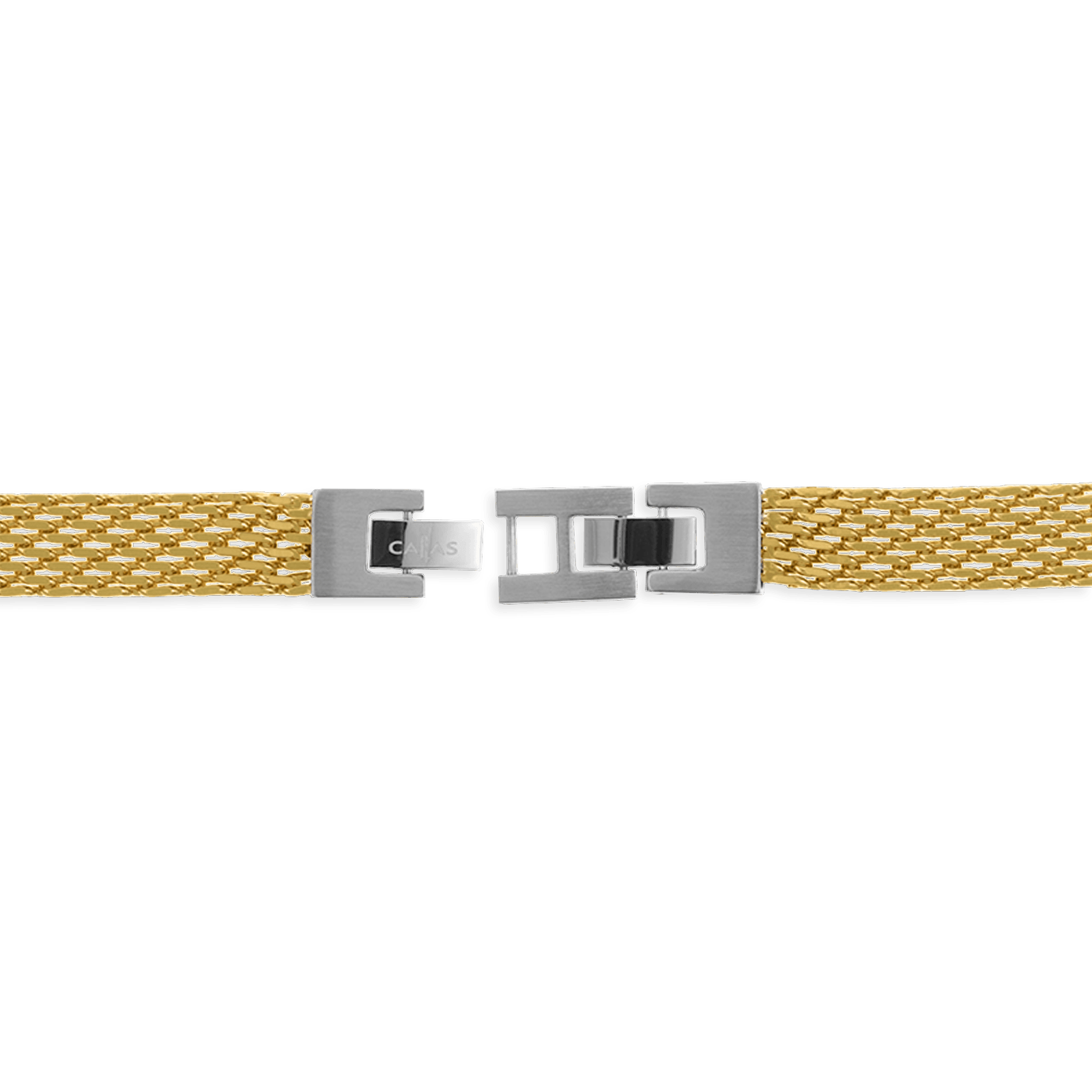 Bracelet Croix Acier Tricolore