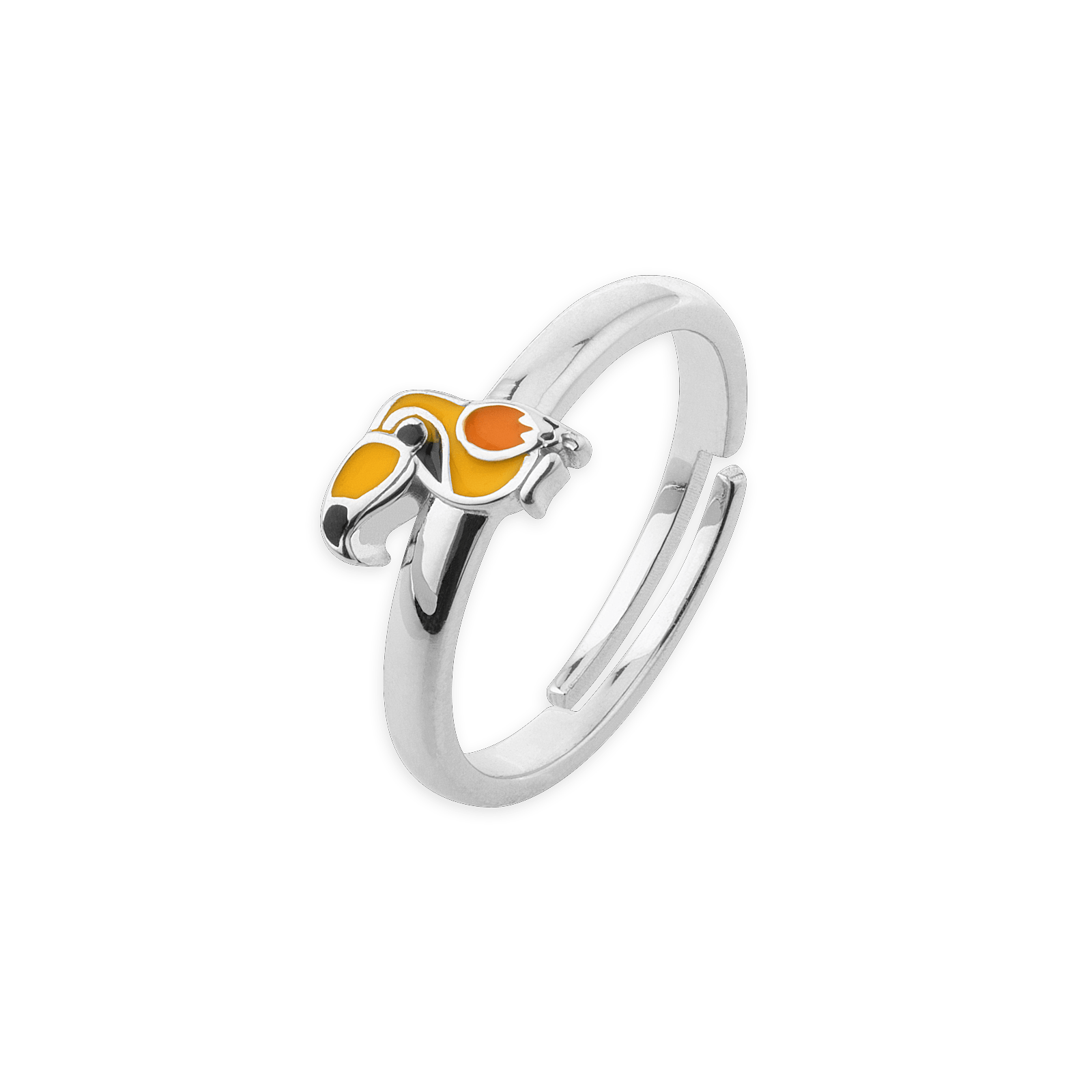 bague argent toucan