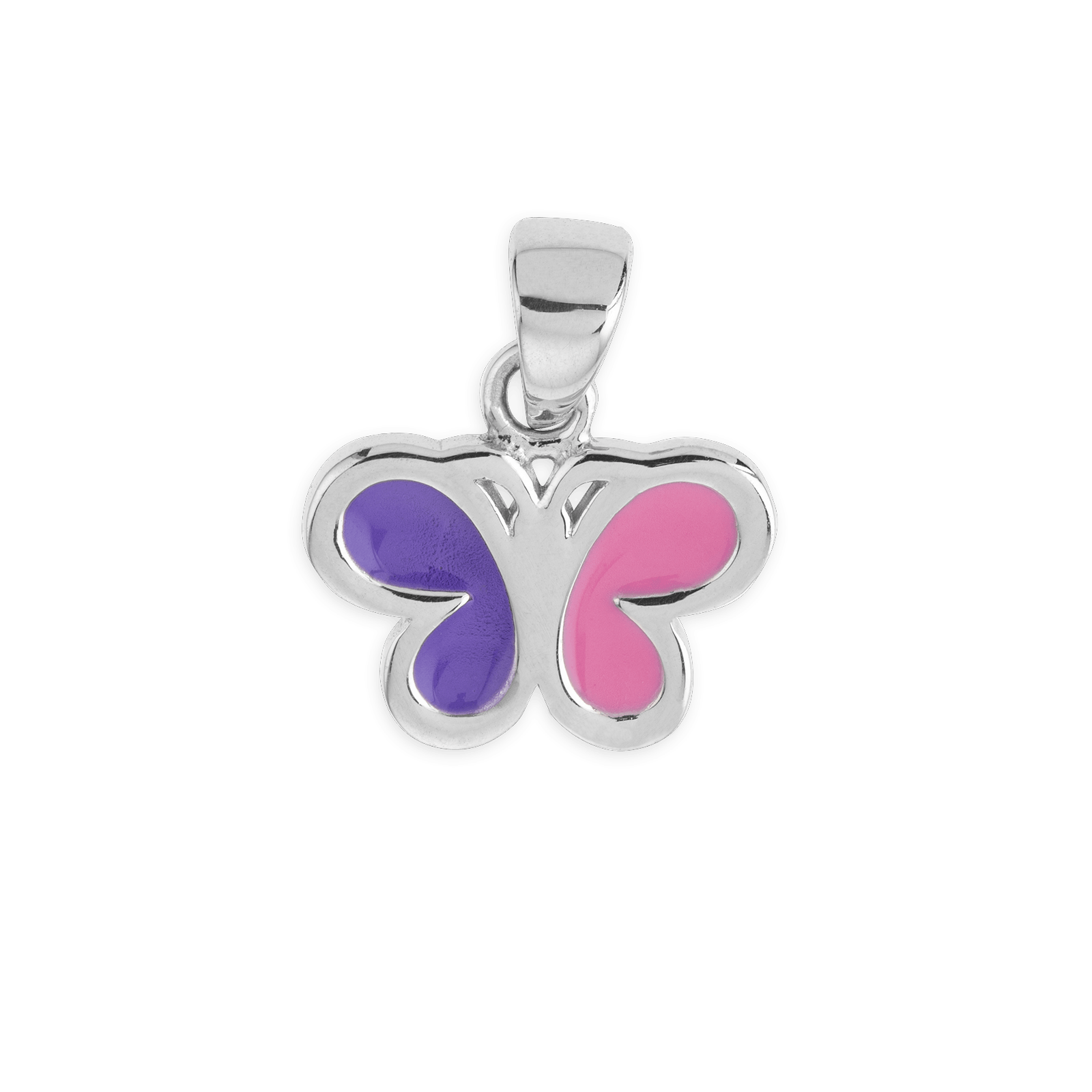 pendentif papillon argent