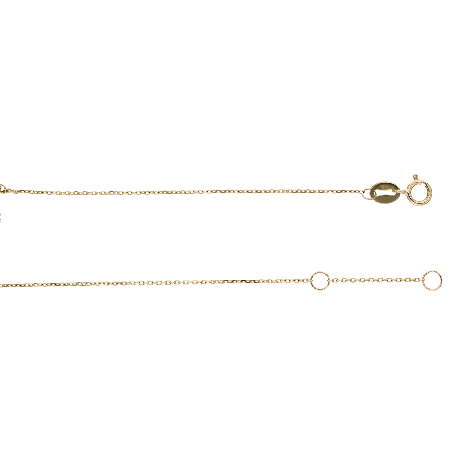 Bracelet motif étoile pavé Oxyde de Zirconium 17 plus 2 centimètres