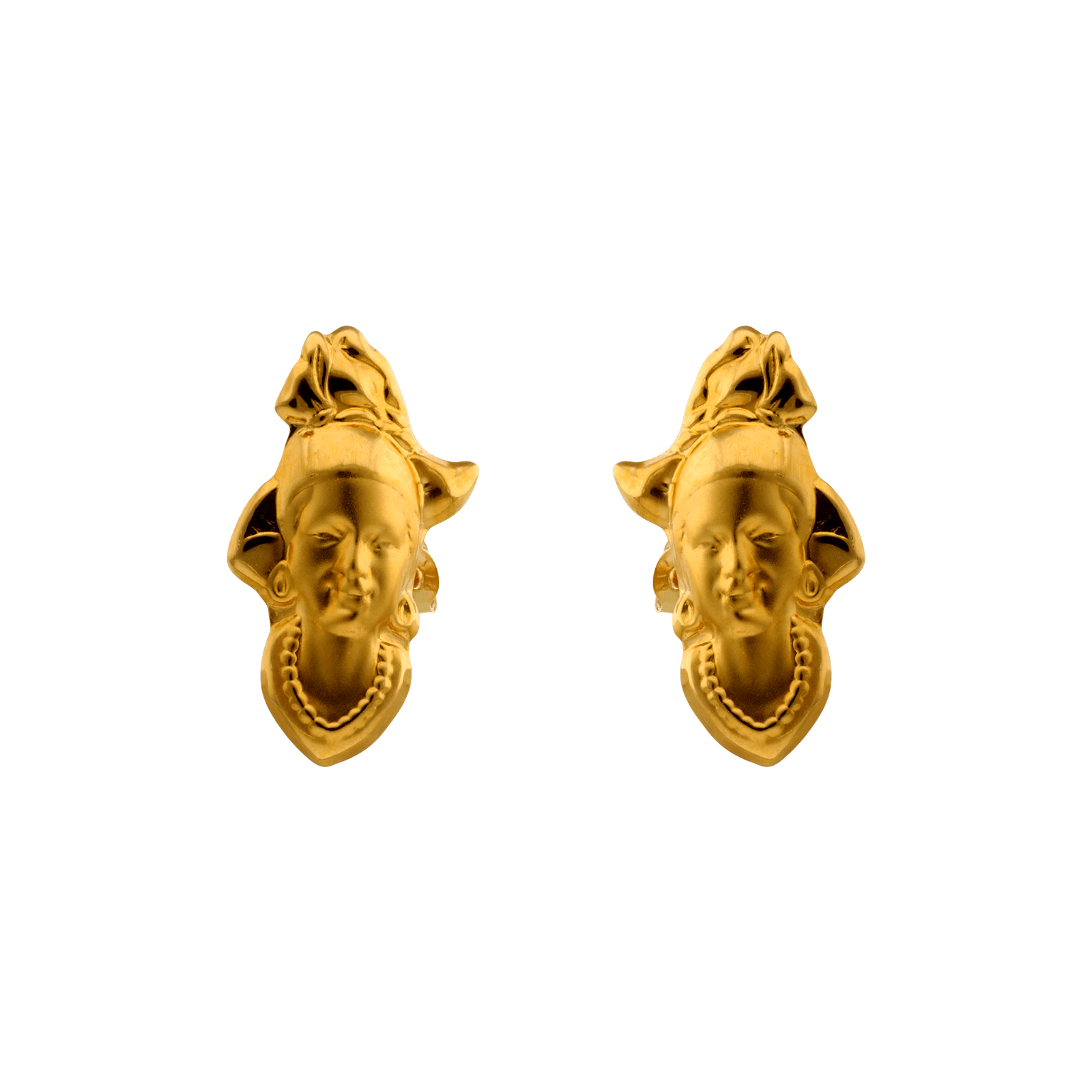 Boucles d’oreilles Tête Antillaise