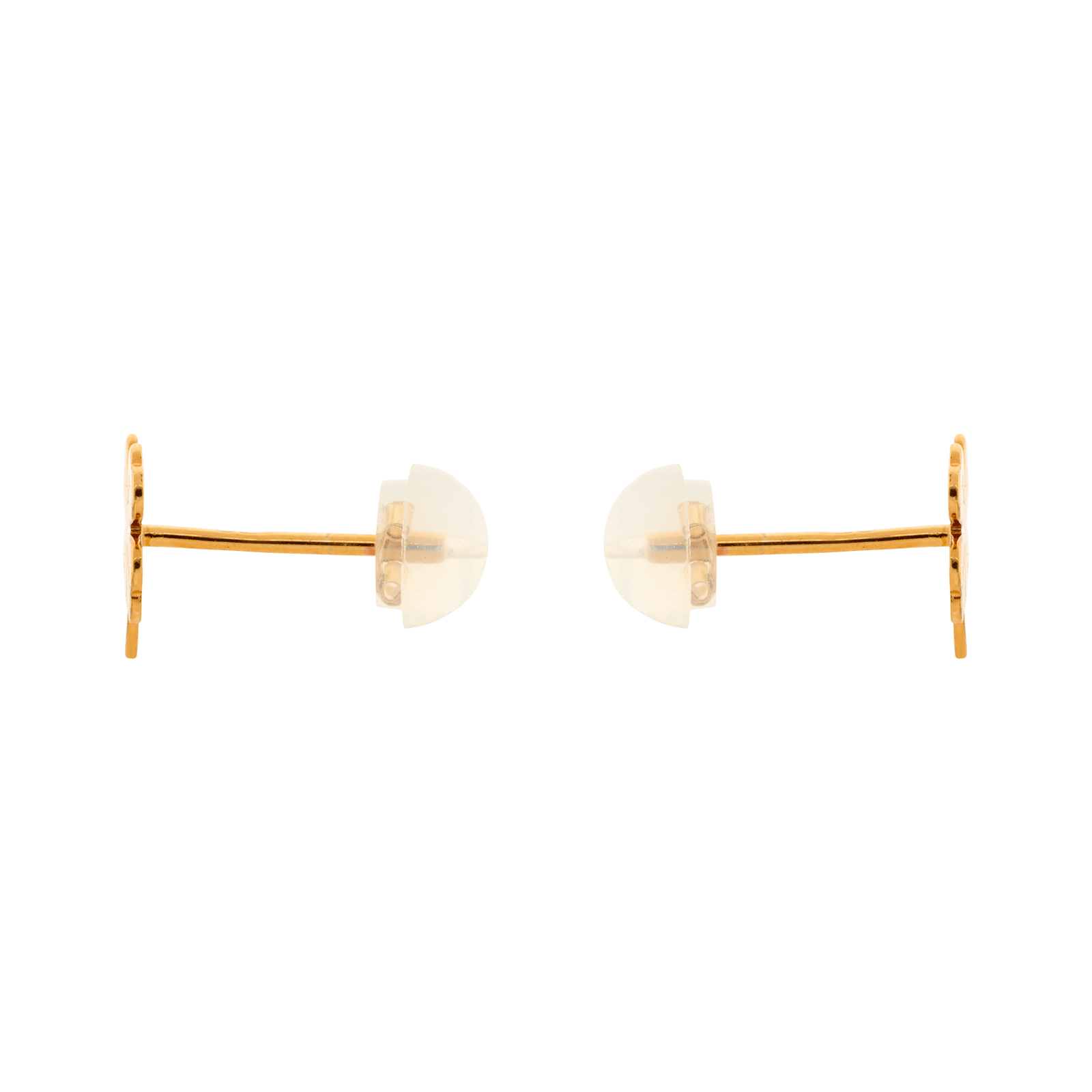 Boucles d’oreilles au motif trèfle