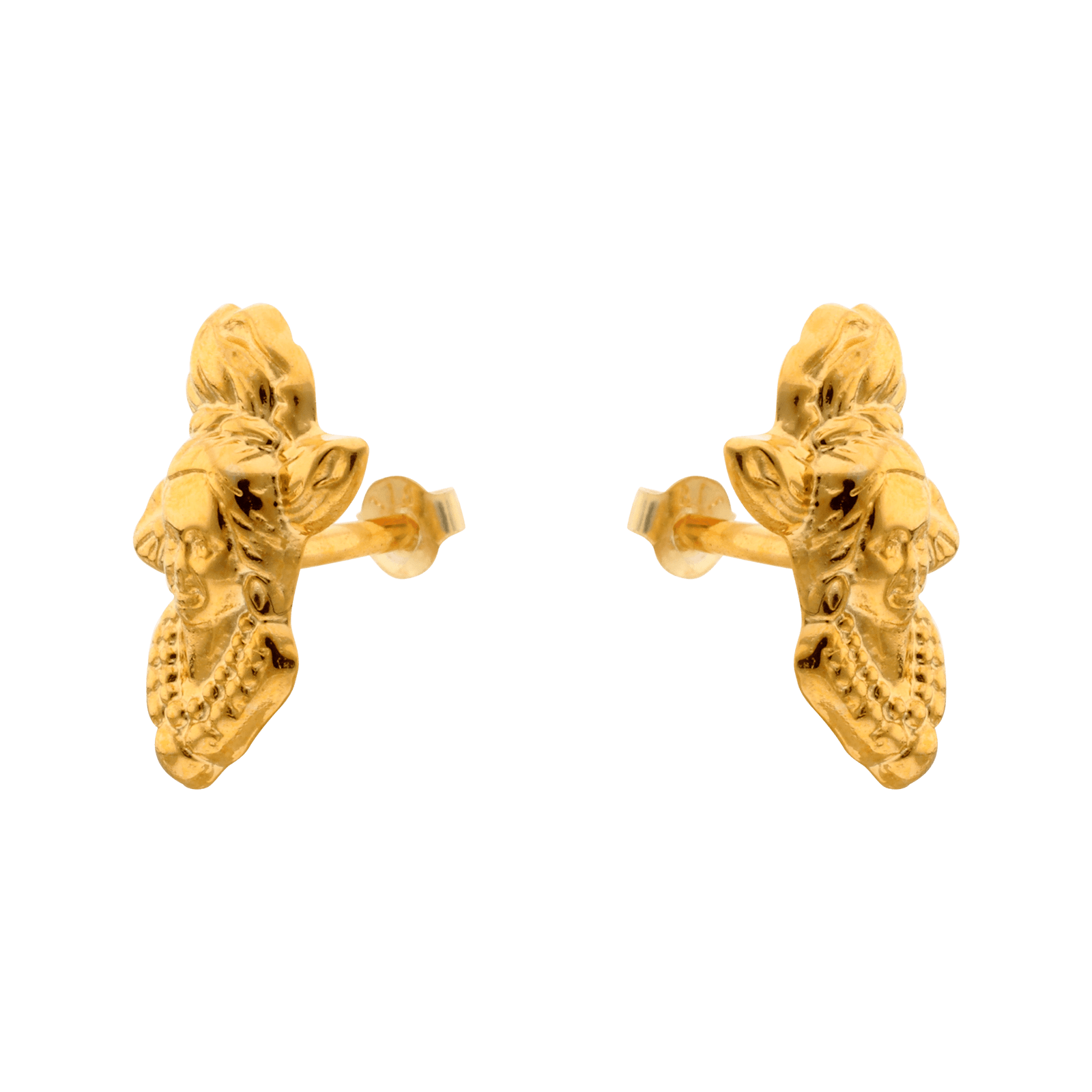 Boucles d'oreilles puce Tête Antillaise