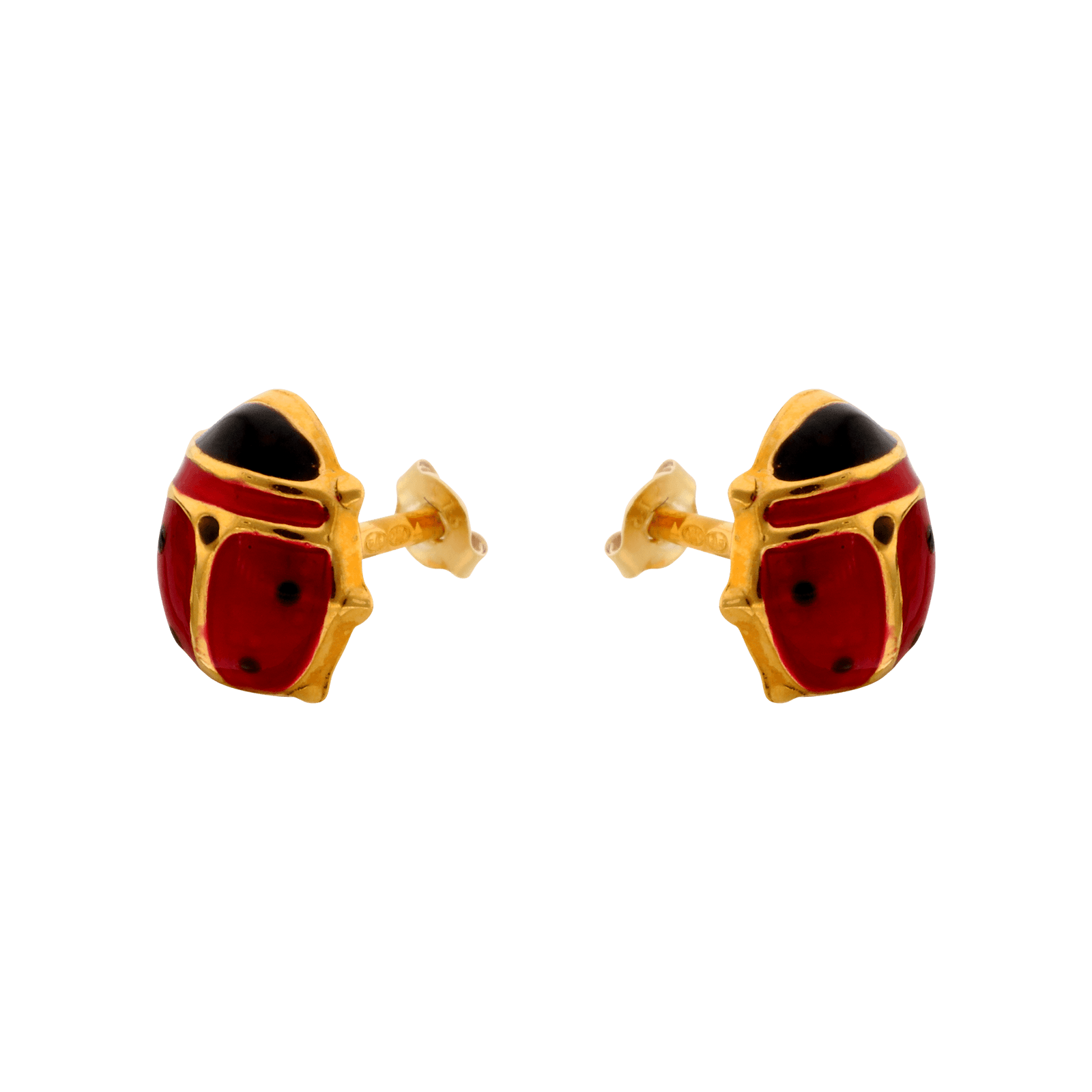 Boucles d’oreilles Coccinelle