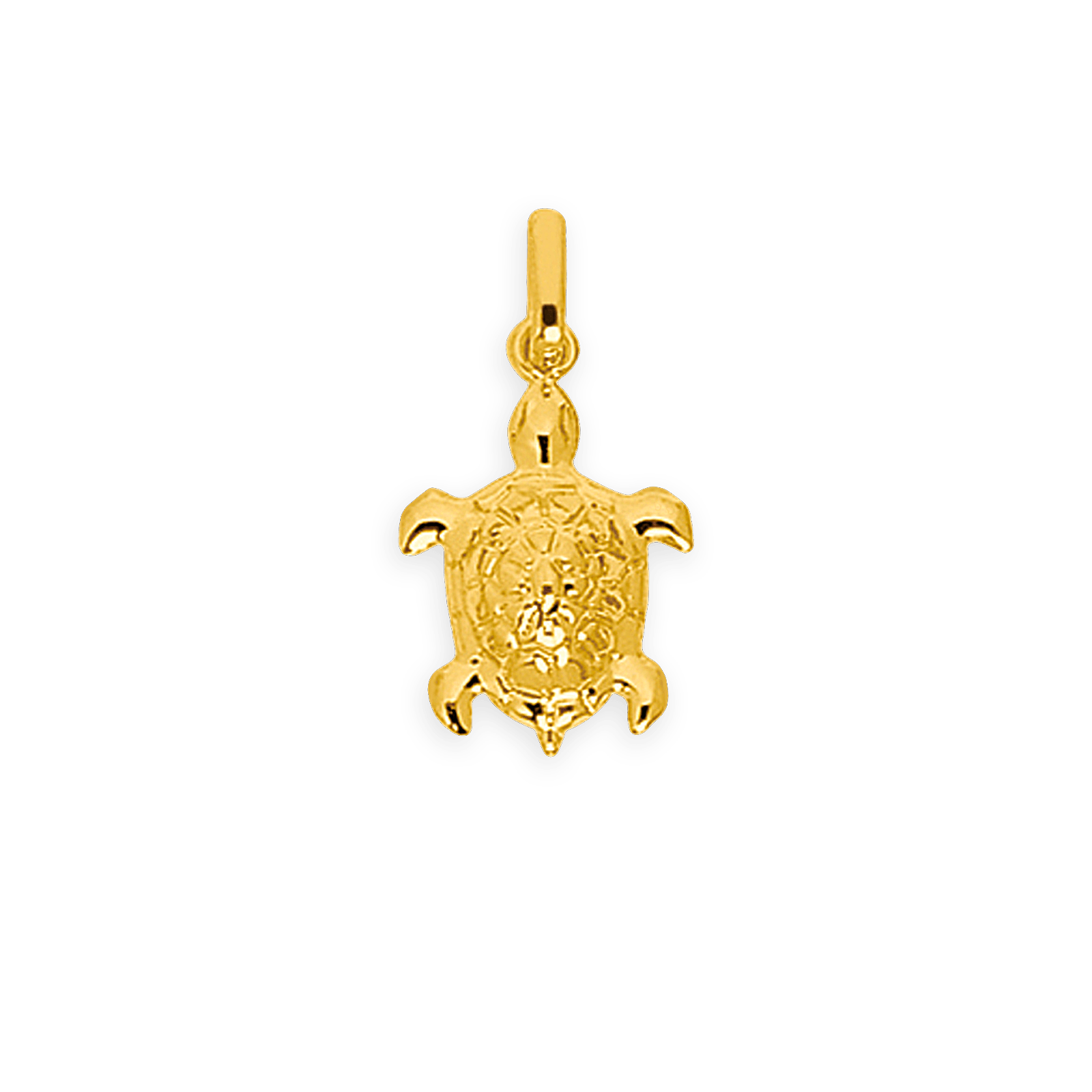 Pendentif Or375 Tortue avec bélière