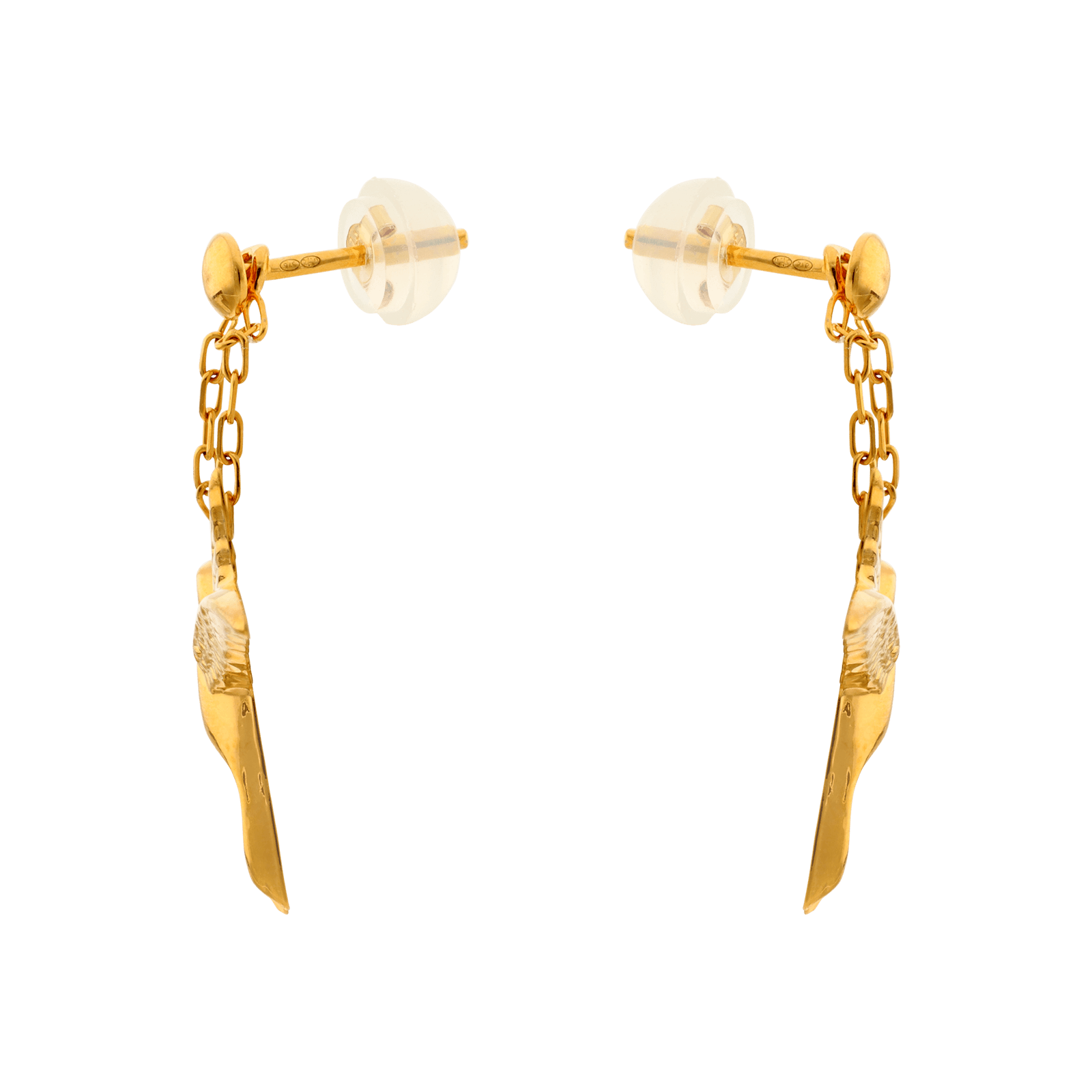 BOOUCES D'OREILLES PENDANTES COLIBRI
