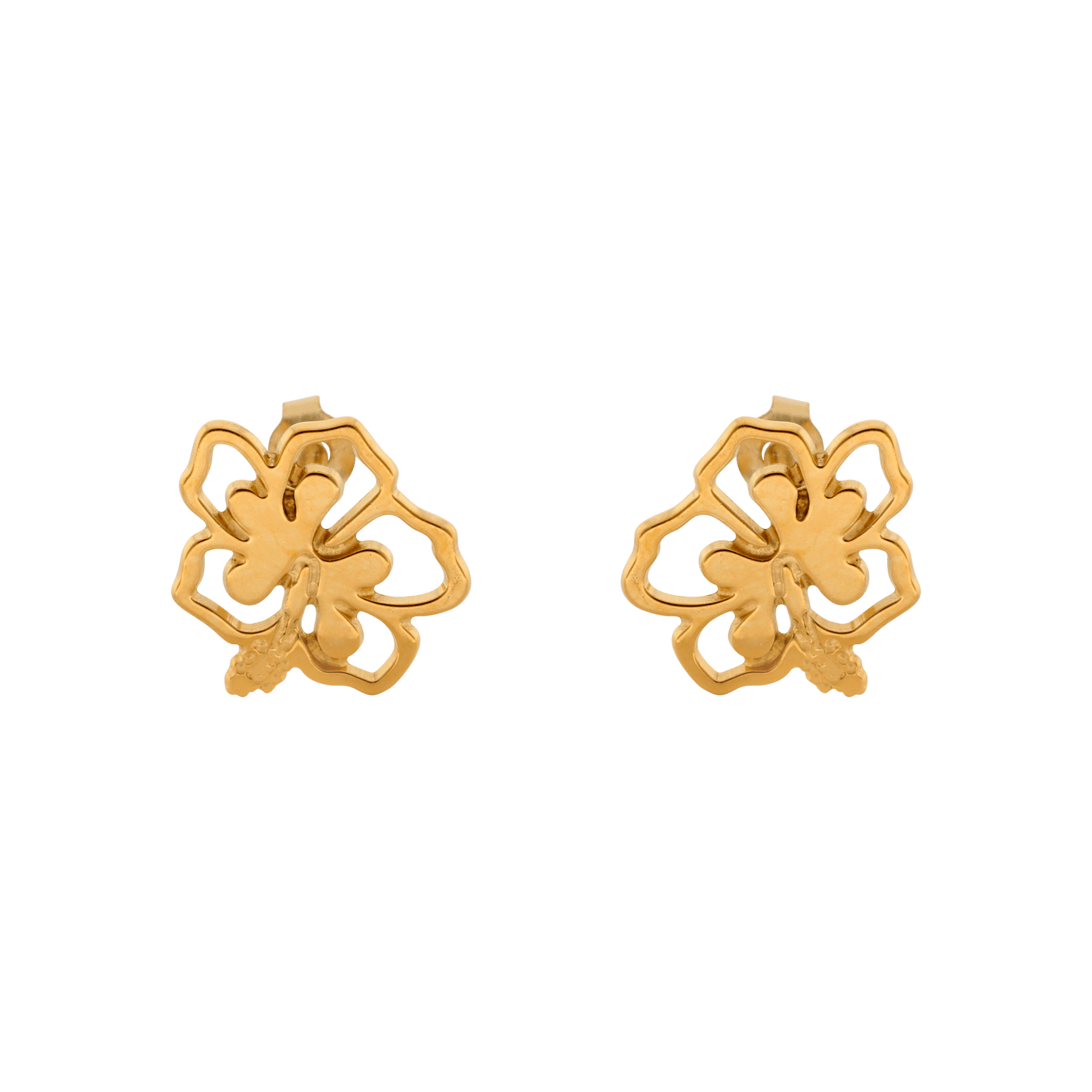 Boucles d’oreilles hibiscus