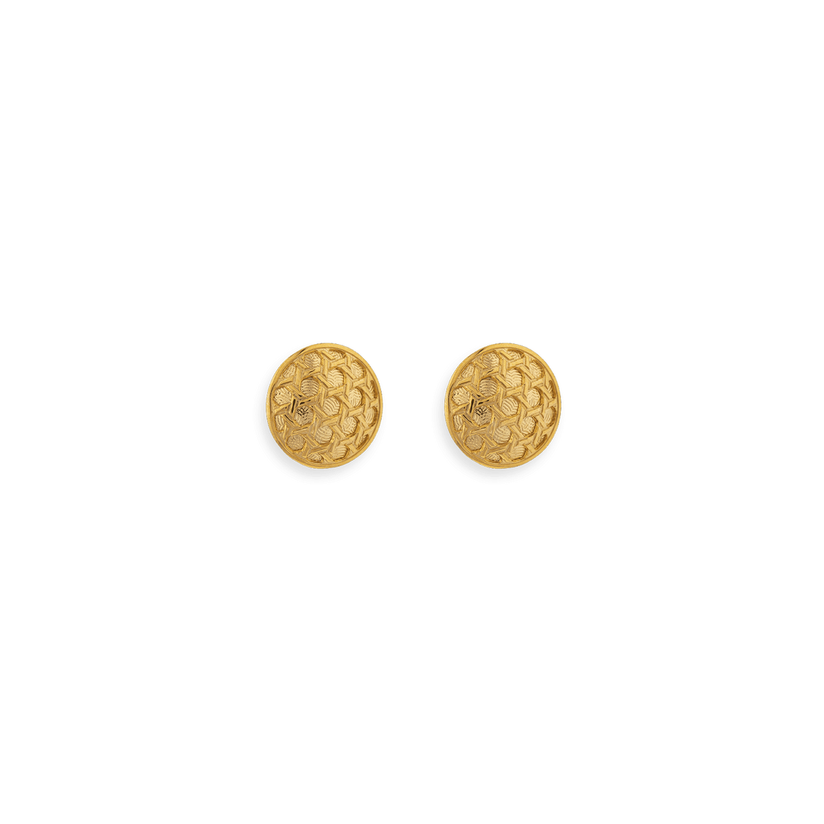 Boucles D'oreilles Or 750 Katori 10mm