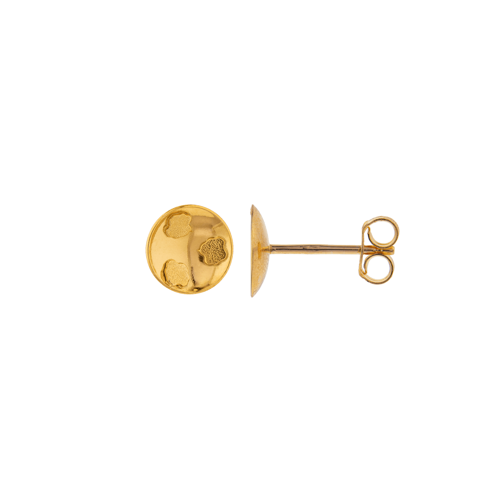 Boucles D'oreilles Batée Or750