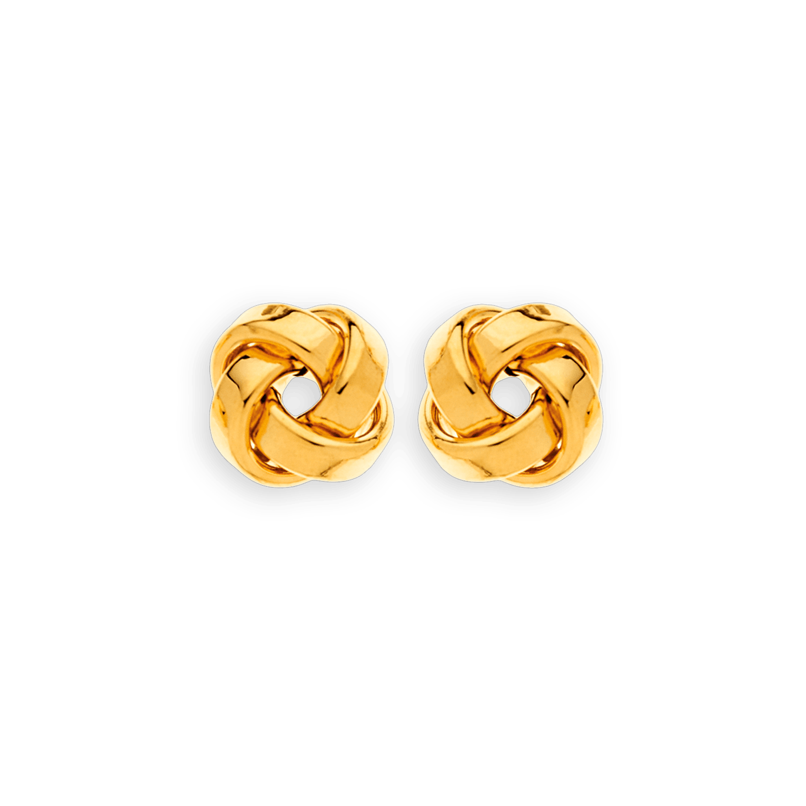 Boucles d'oreilles Or 375 Nœud antillais