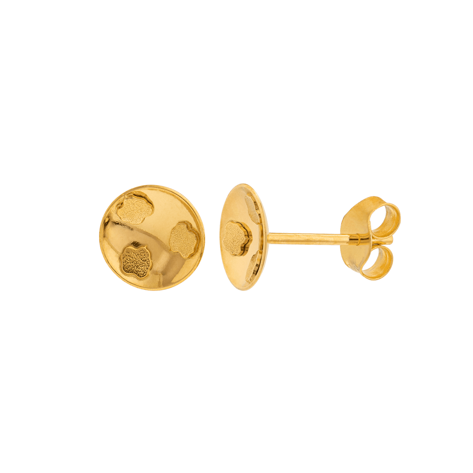 Boucles D'oreilles Batée Or750