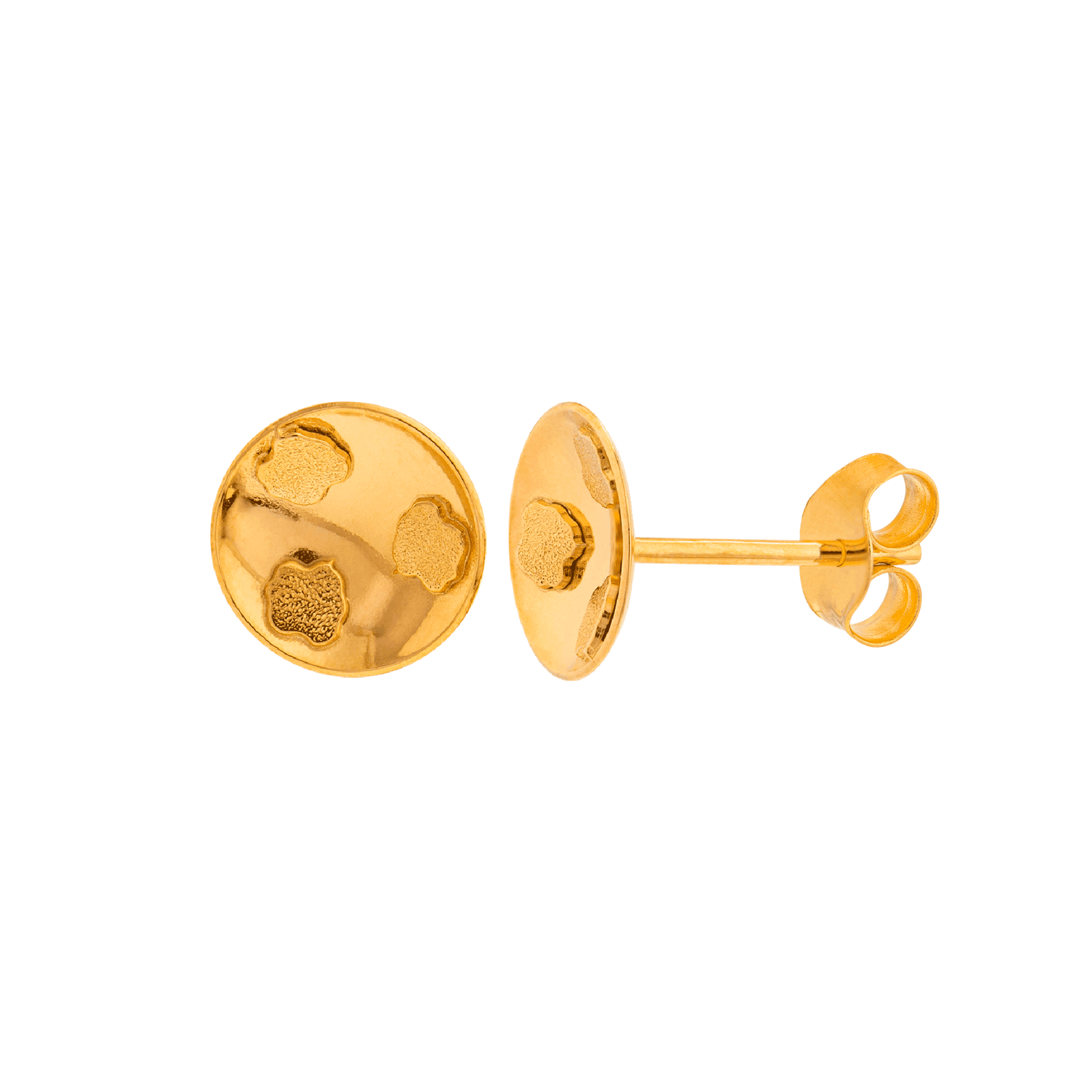 Boucles D'oreilles Batée Or750
