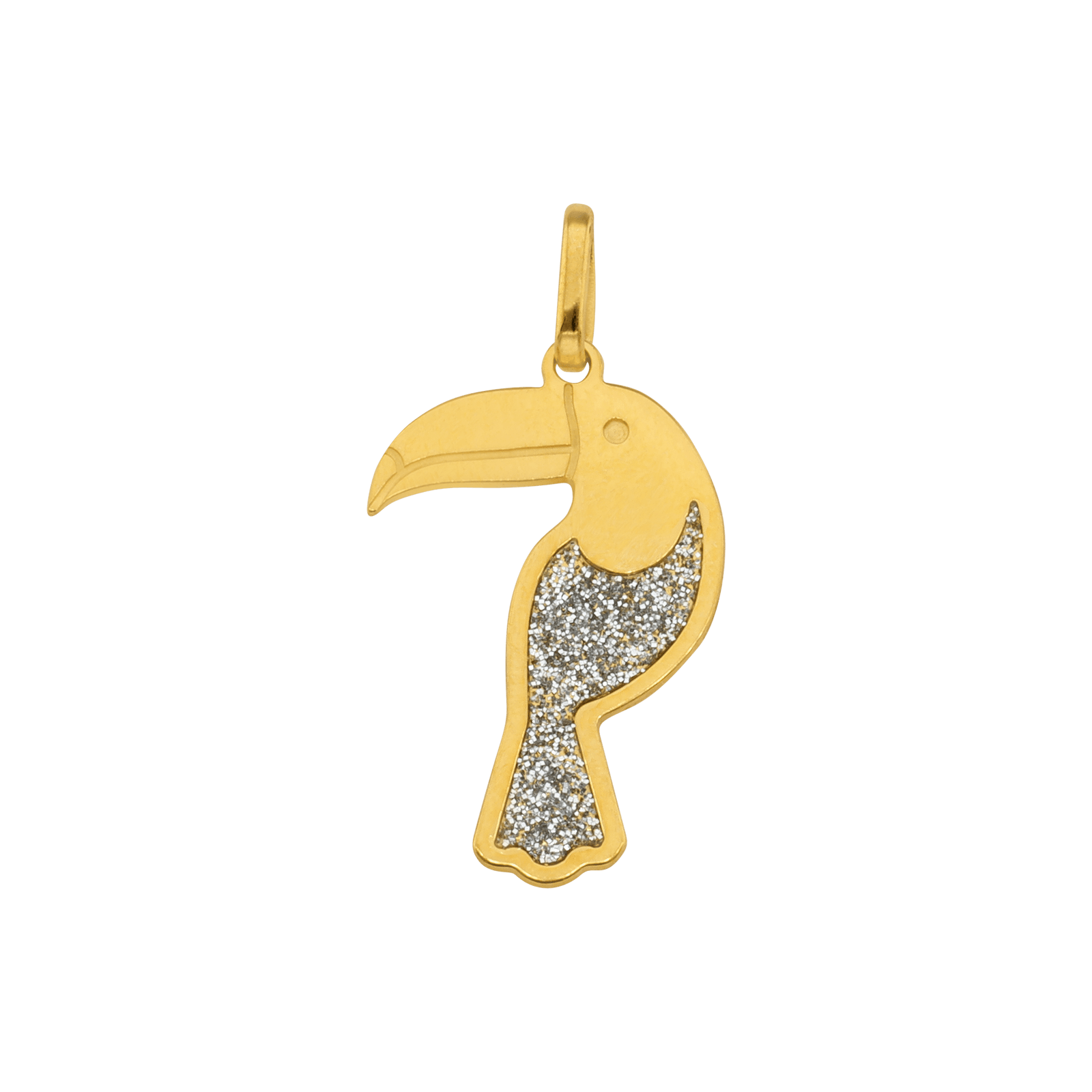 Boucles d'Oreilles Toucan pailletée