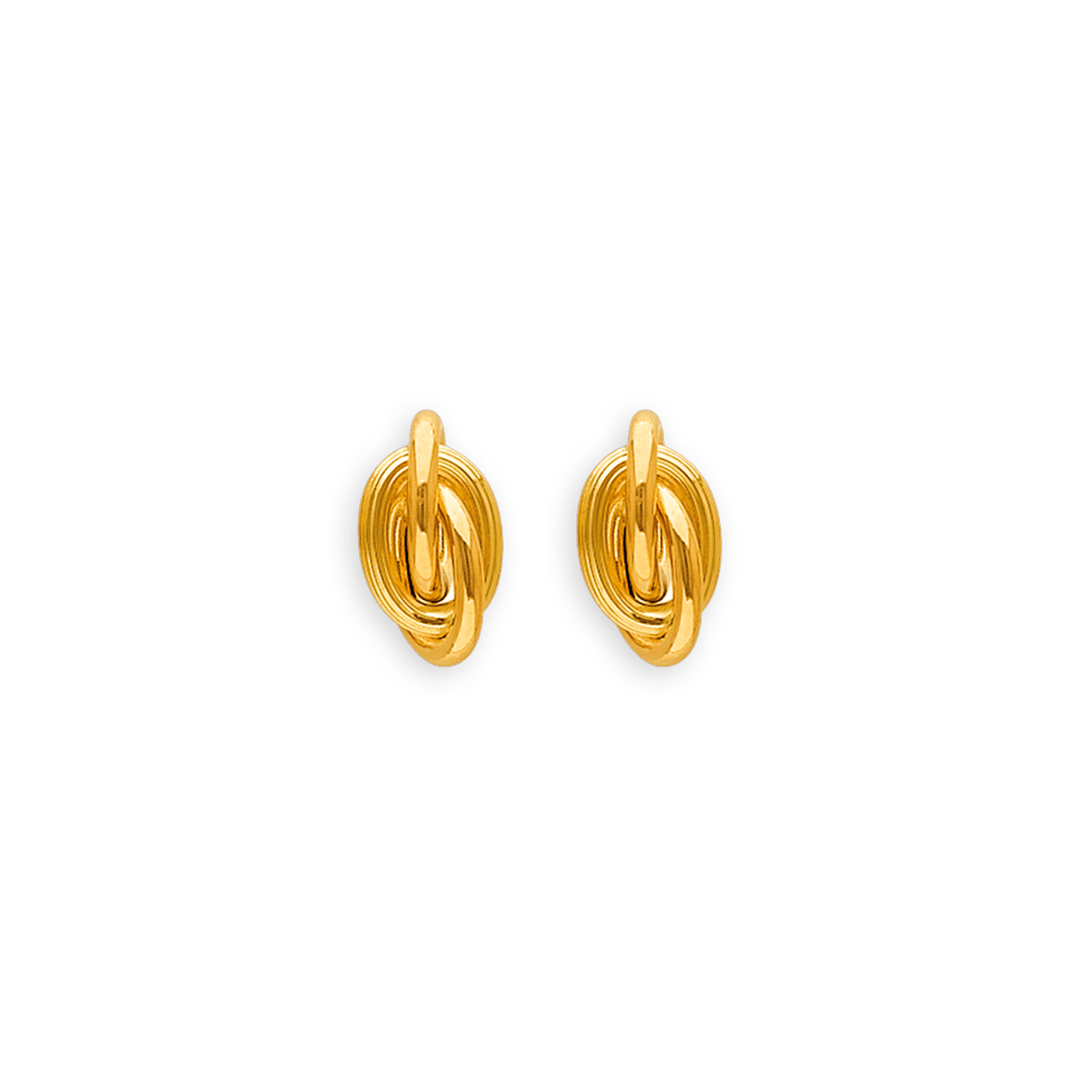 Boucles d'oreilles Or 375 Nœud antillais