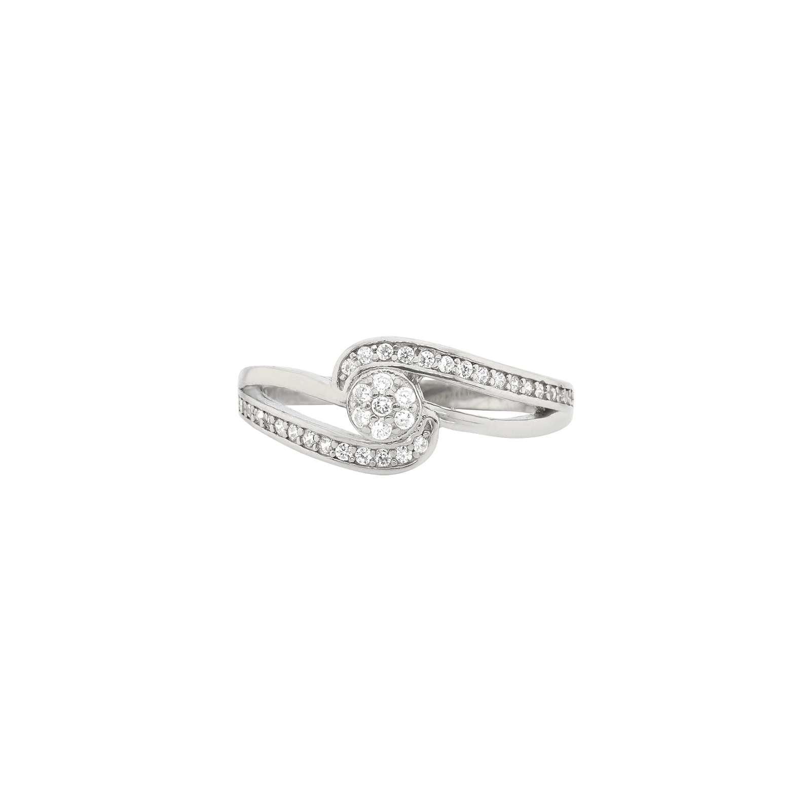 Bague Argent fantaisie Oxyde de Zirconium