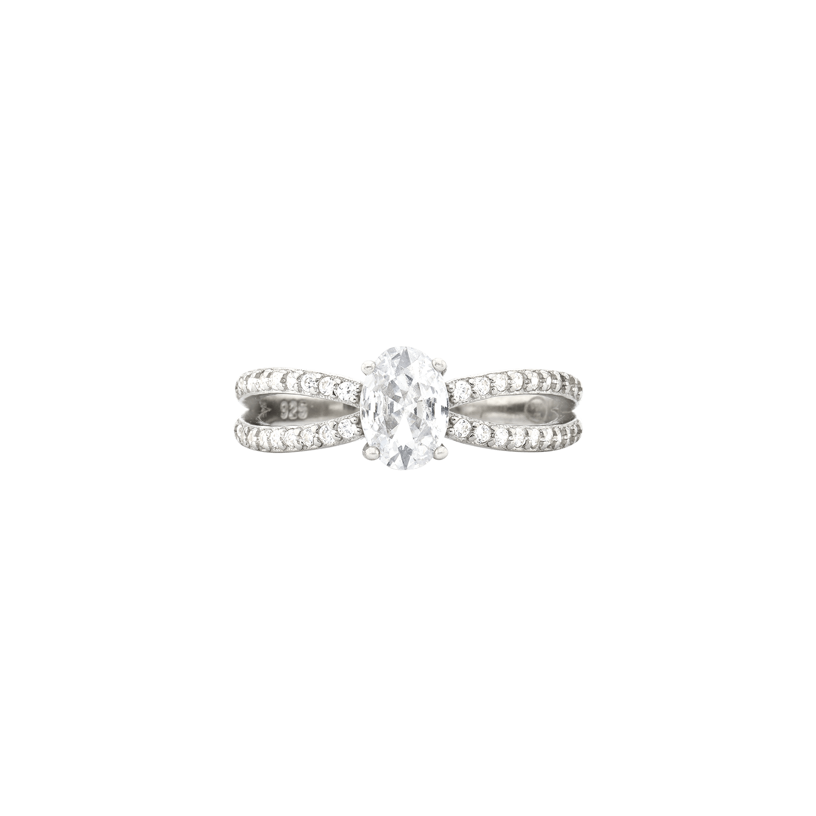 Bague Argent fantaisie Oxyde de Zirconium