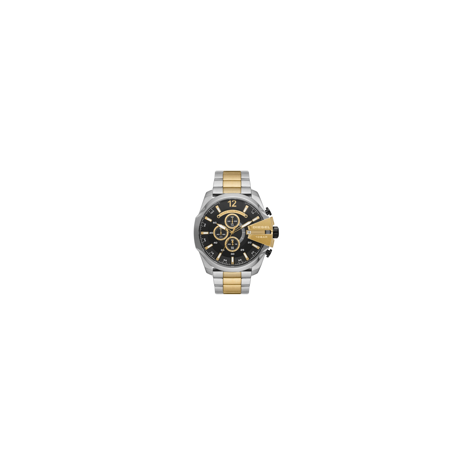 Adventurer mega chief Homme chronographe Acier Bicolore ec-1