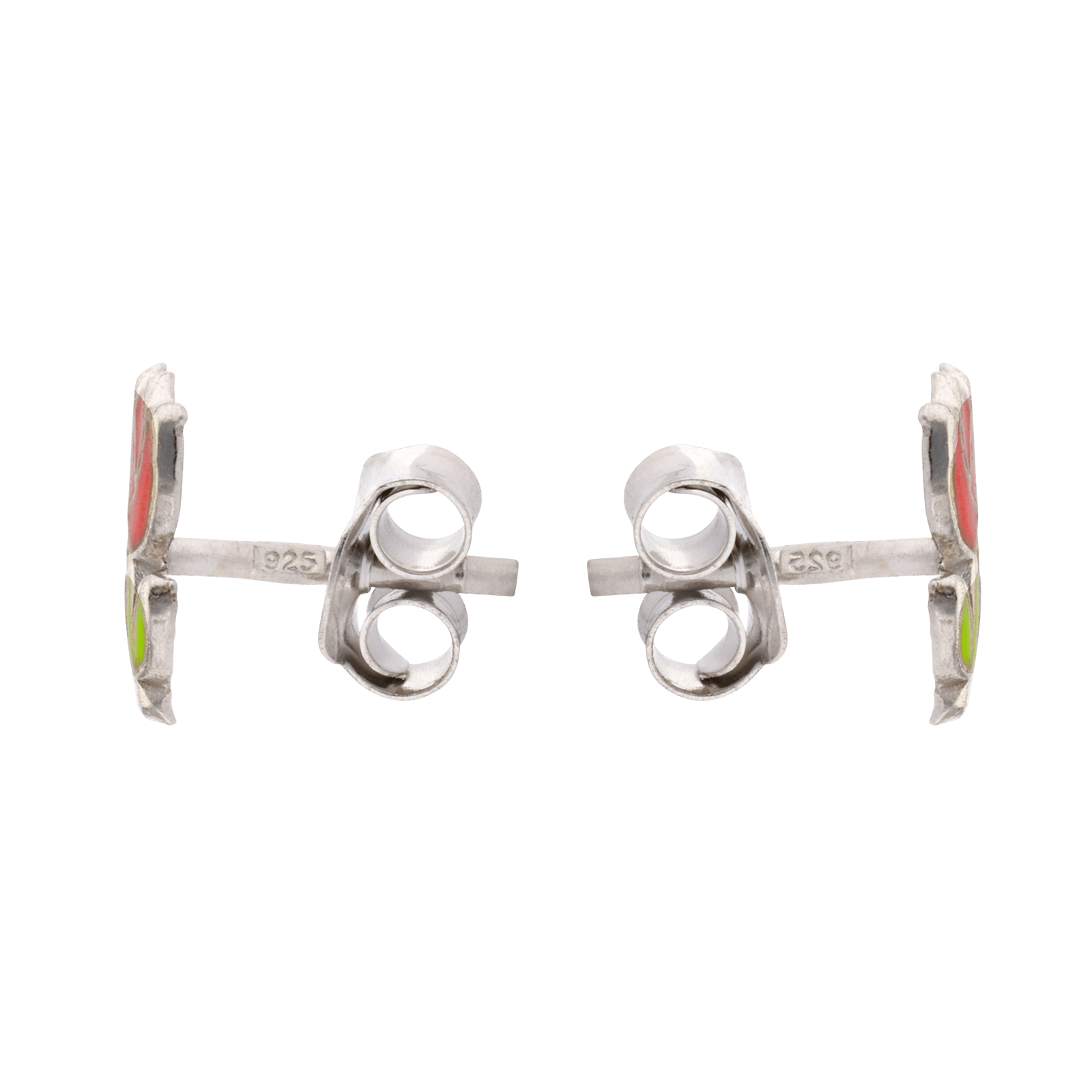 Boucles d'Oreilles Argent Rose