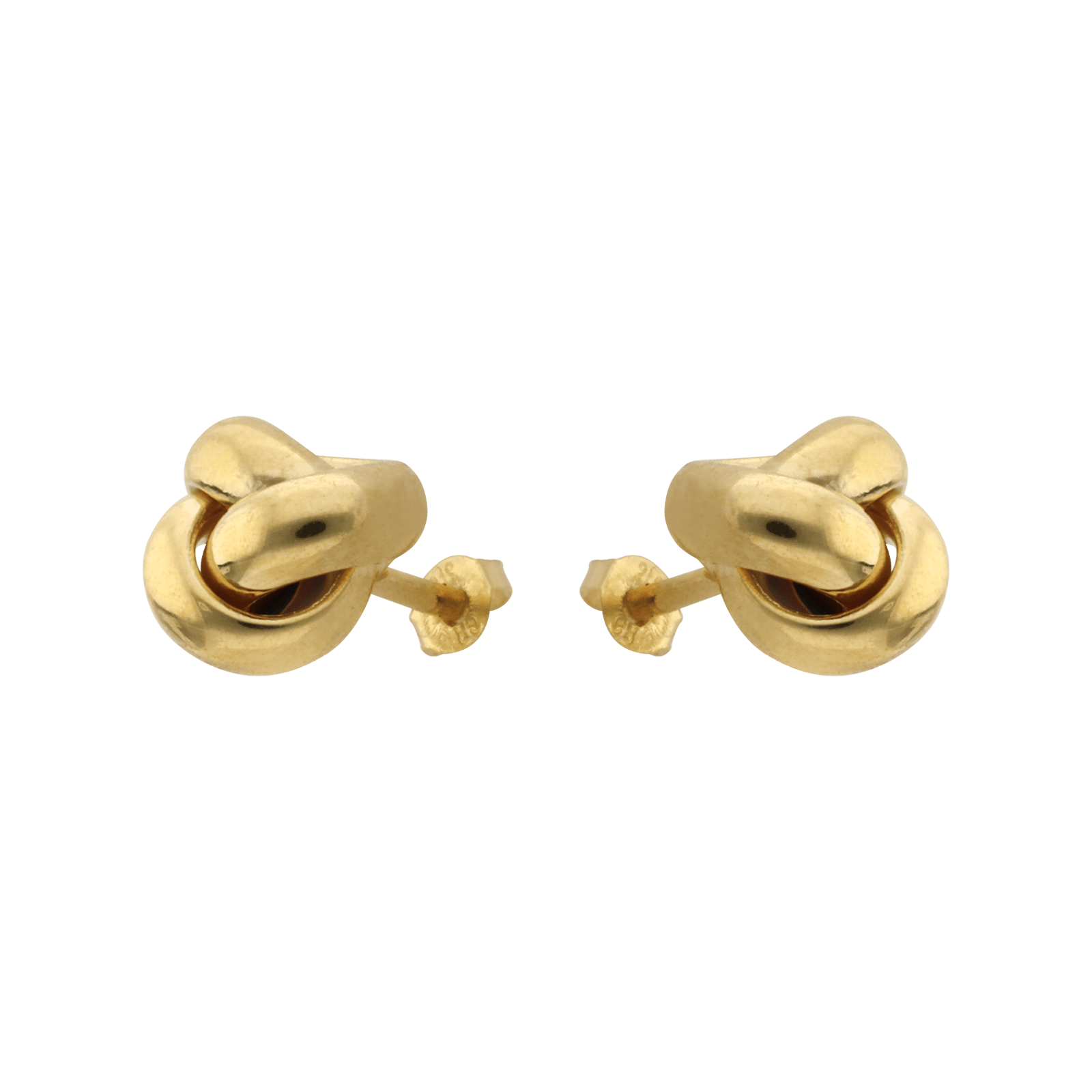 Boucles d'Oreilles puce Nœud enlacé