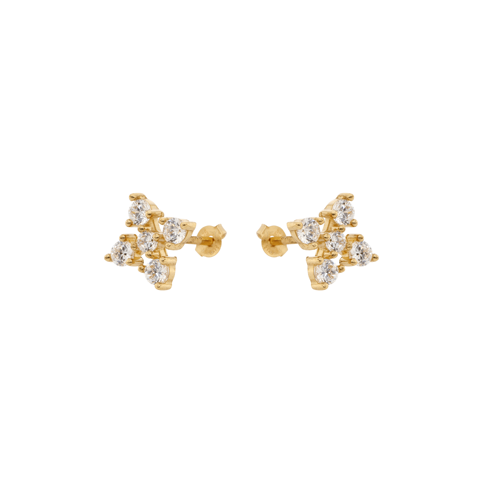 Mono boucle d'Oreille Boucles d'Oreilles puce 5 Oxyde de Zirconium