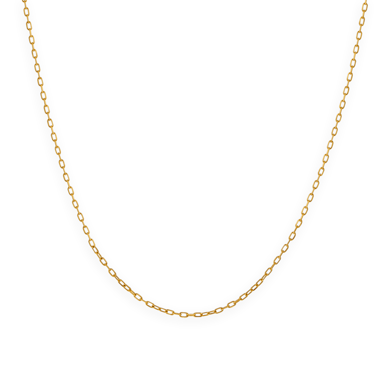 Collier chaîne or maille forçat diamantée
