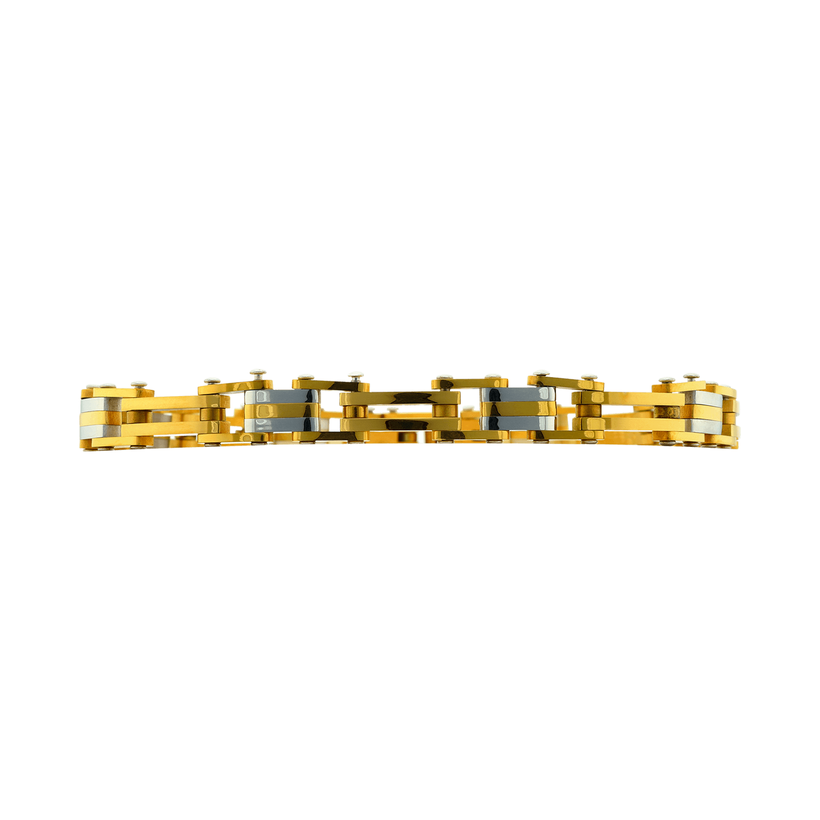 bracelet callas acier doré 21 mm