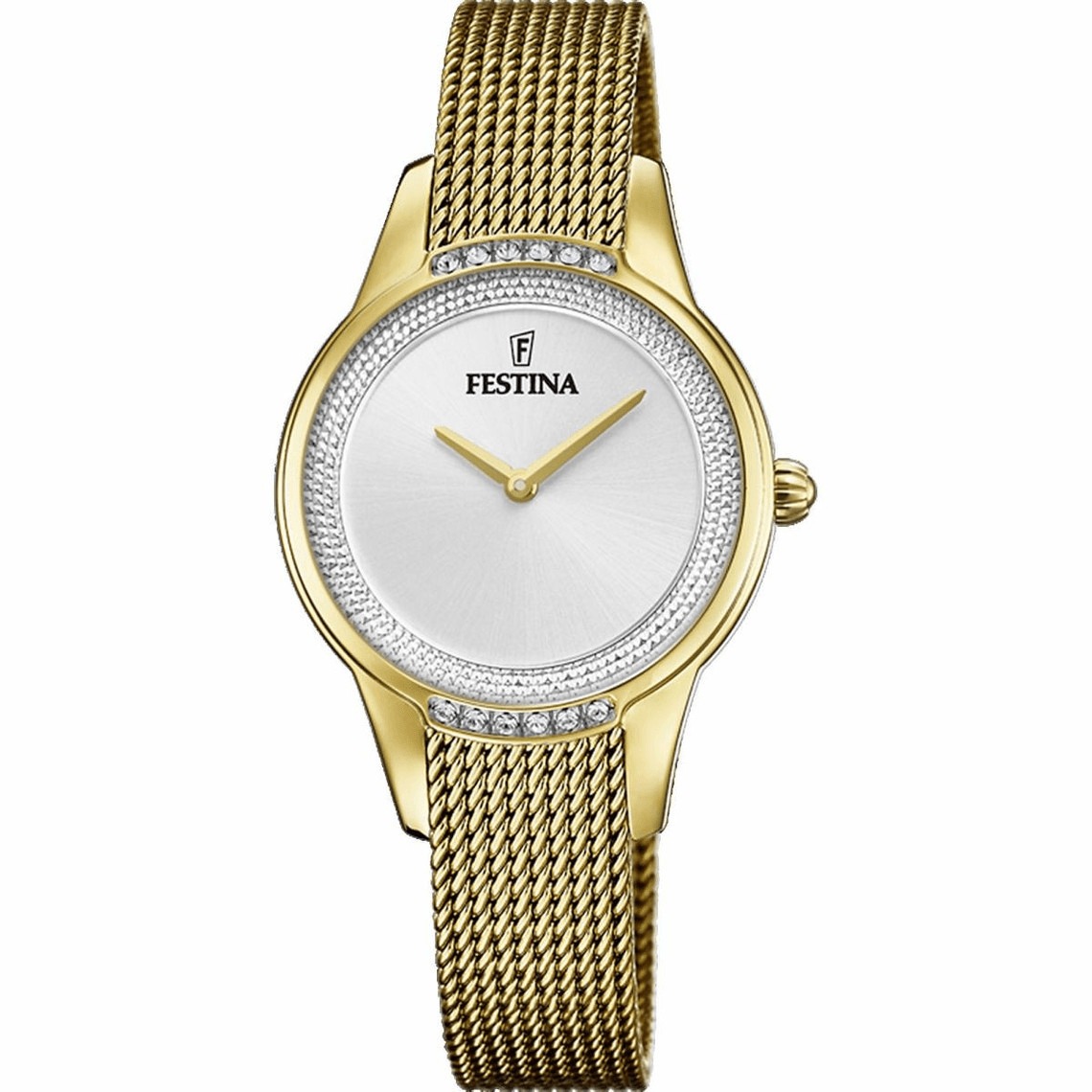 Montre femme Festina F20495-1 - Bracelet Acier Doré