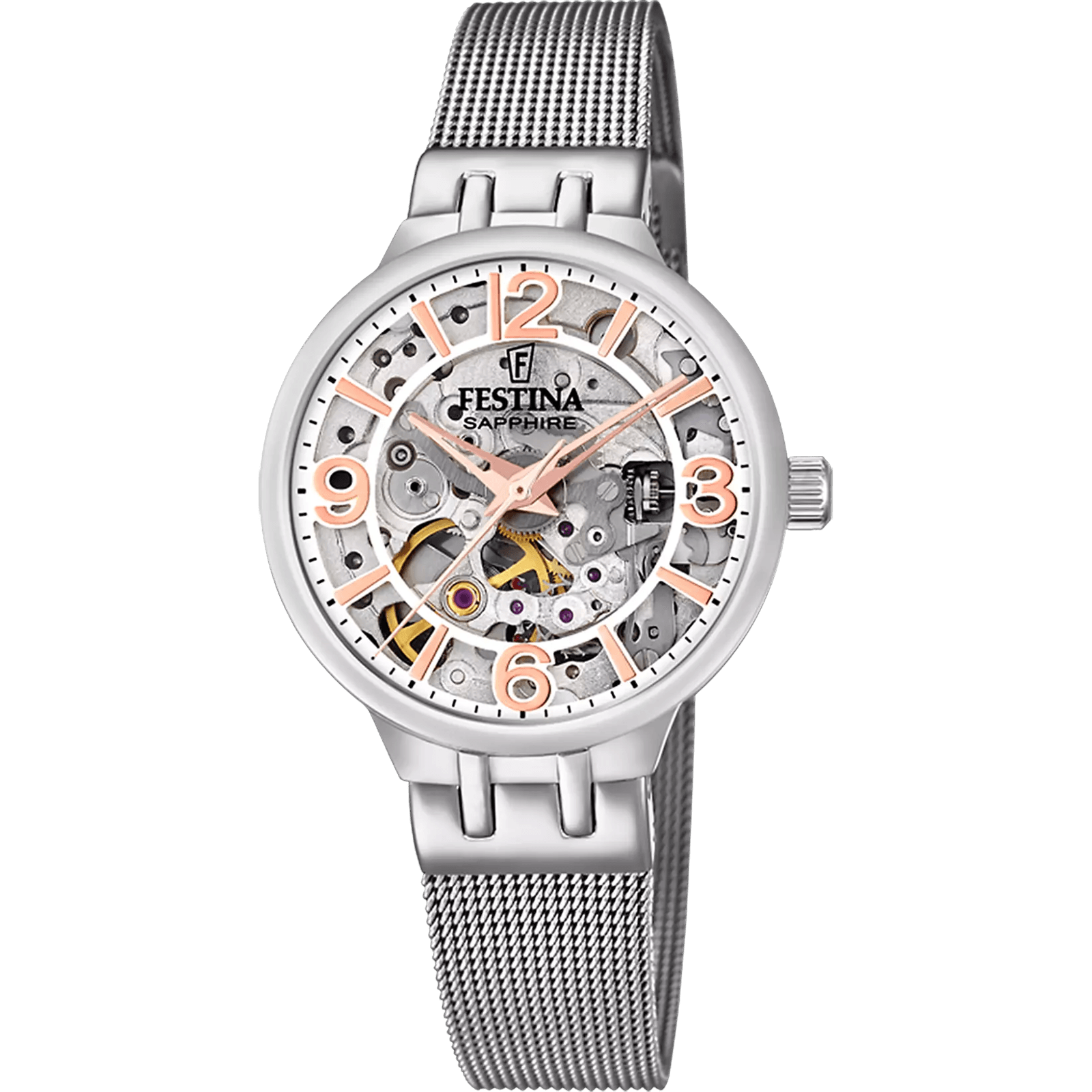 Montre Femme FESTINA Rainbow Automatic F20579/1 en Acier