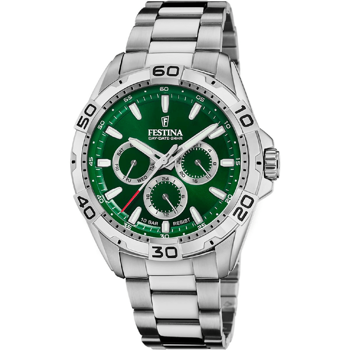 Montre Homme Festina F20623-3 Bracelet Acier Argent