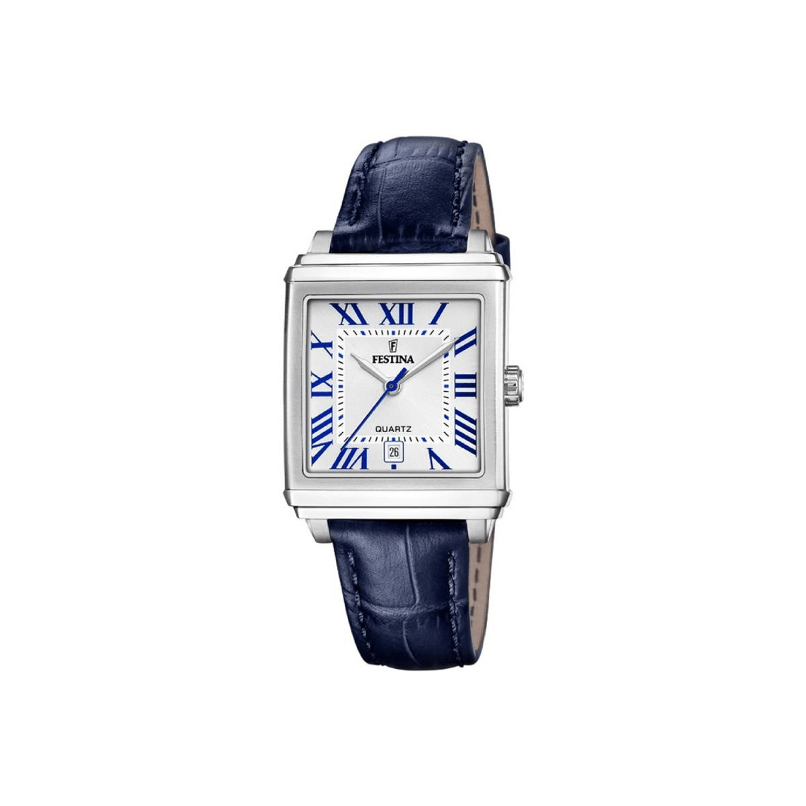 Montre Femme Festina - F20682-2: Sophistication and elegance with a striking blue leather bracelet.