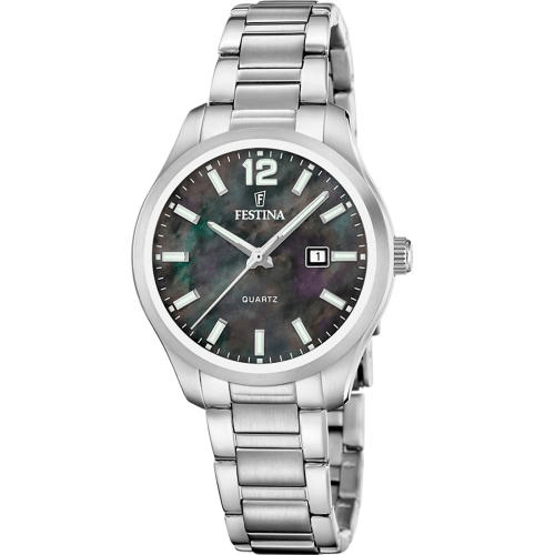 Montre Femme Festina Acero Clasico - F20737-7 Bracelet Acier Argent