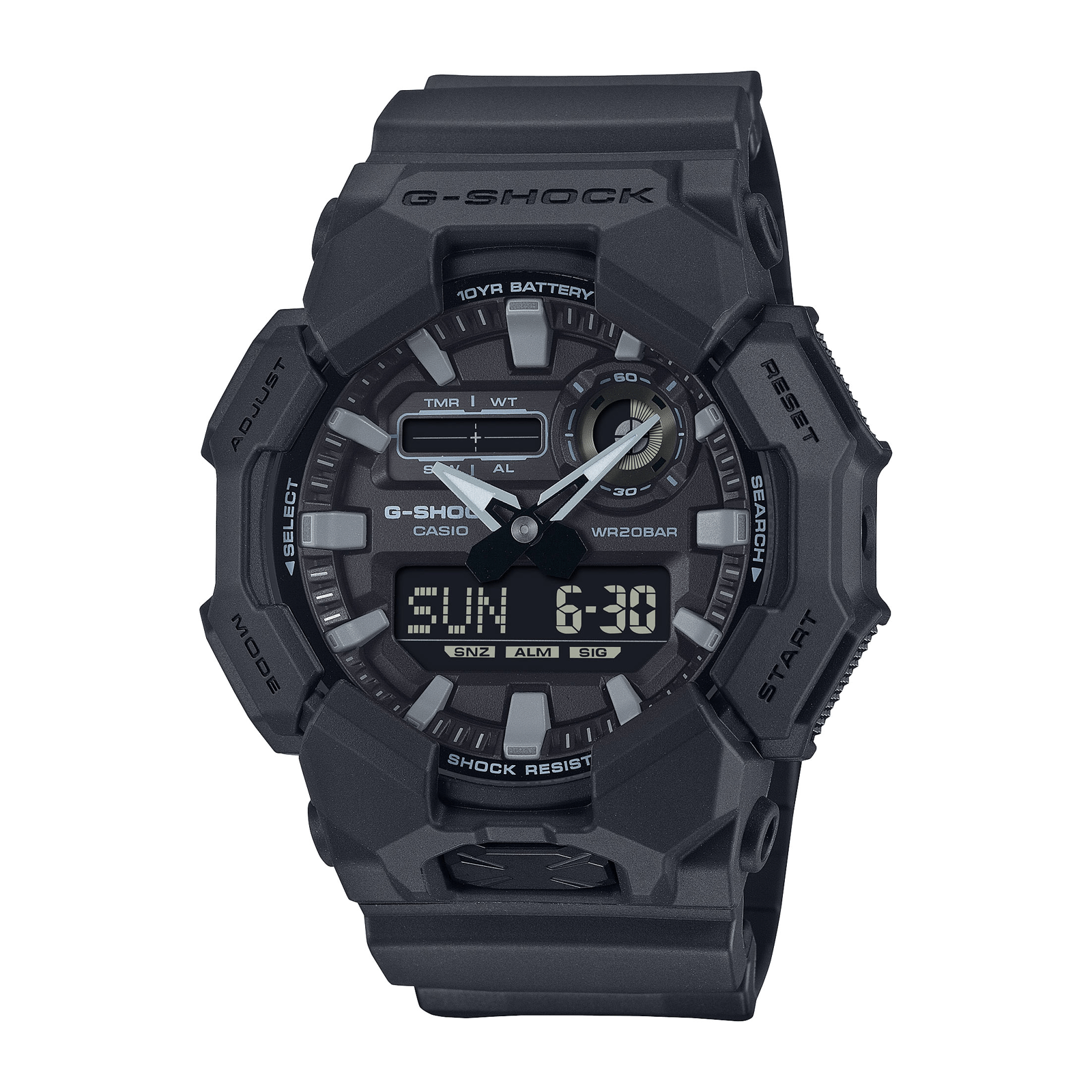 Montre Casio G-SHOCK noir gris GA-010-1A1