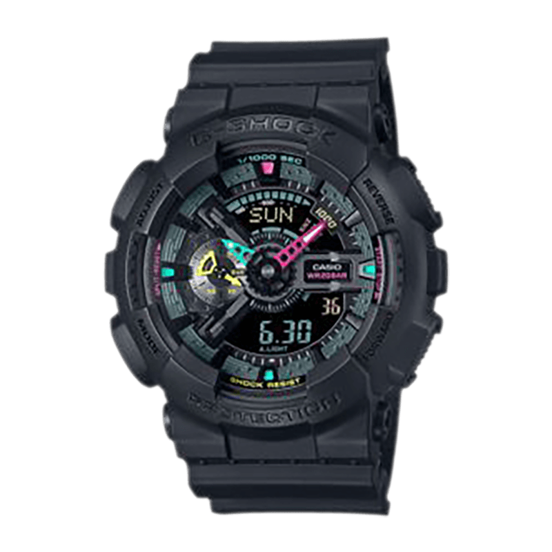 Montre Homme Casio G-Shock Classic  Boîtier/Bracelet Résine Noir  Analogique-Digitale
