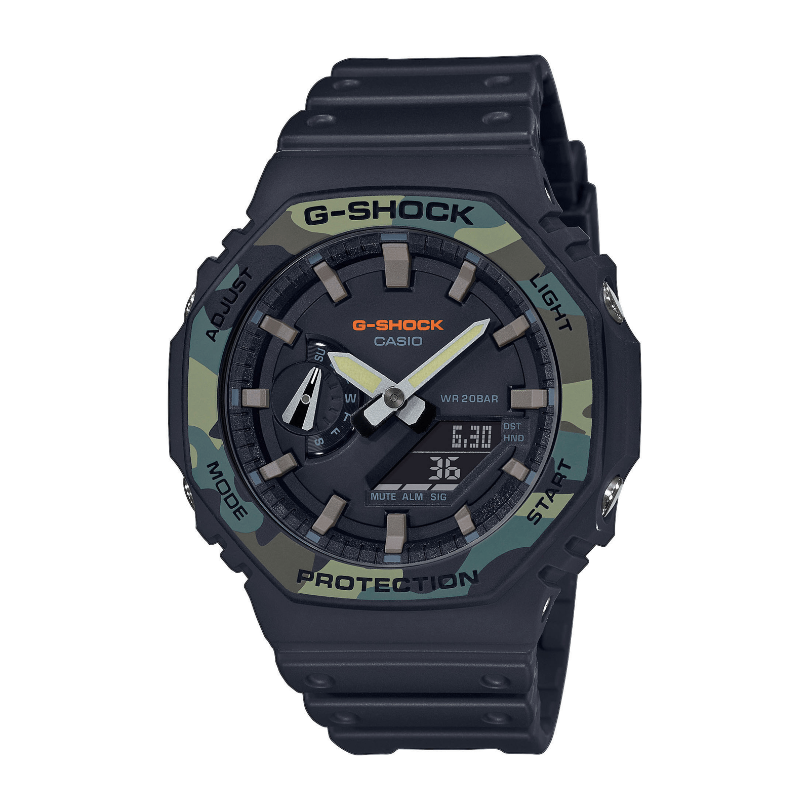 Montre Casio G-SHOCK ANALOG-DIGITAL 2100 Series GA-2100SU-1A