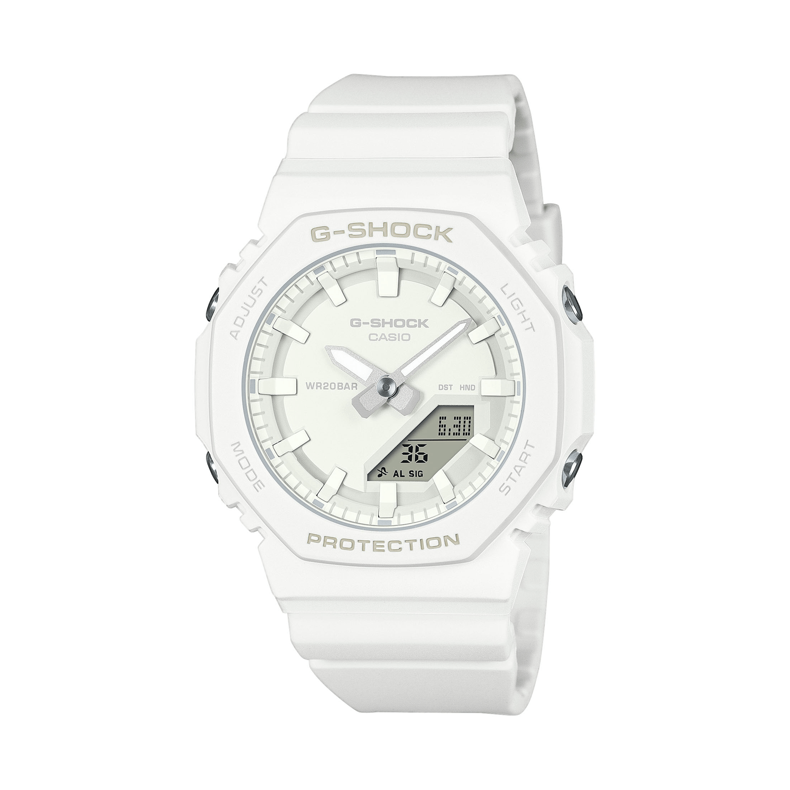 Montre G-shock GMA-P2100 TONE ON TONE BLEU BLANC Super Illuminator