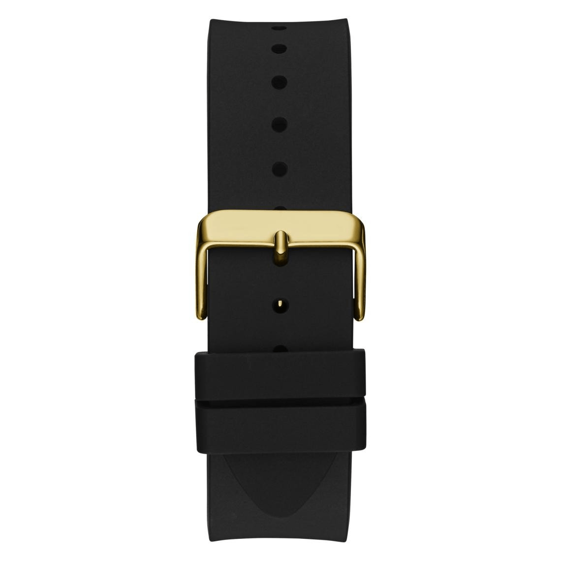 Montre Homme Guess Badge - Bracelet Acier Noir