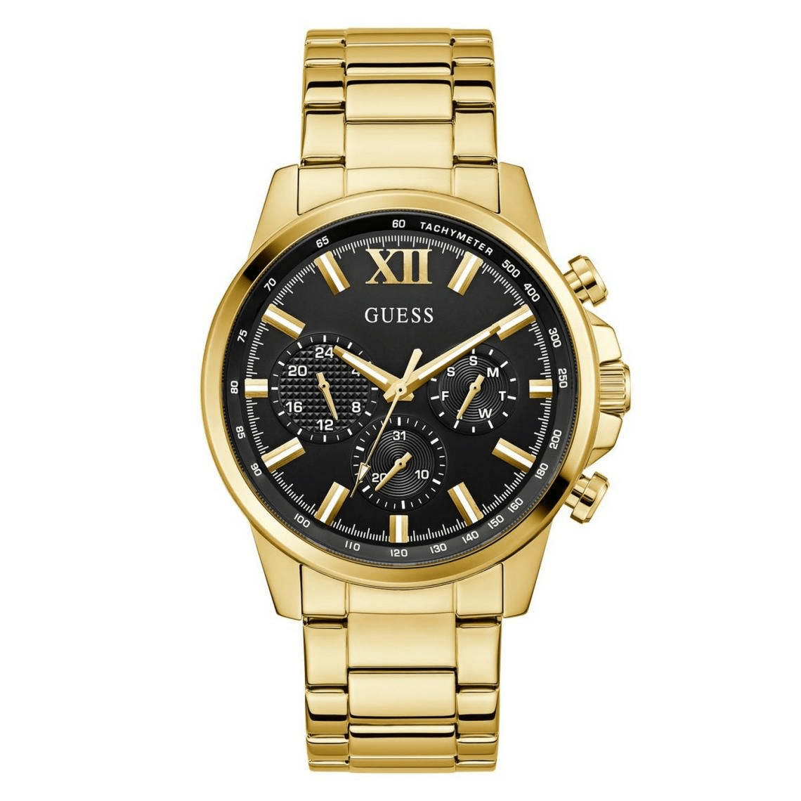 Montre Guess Walker en Acier et PVD Doré