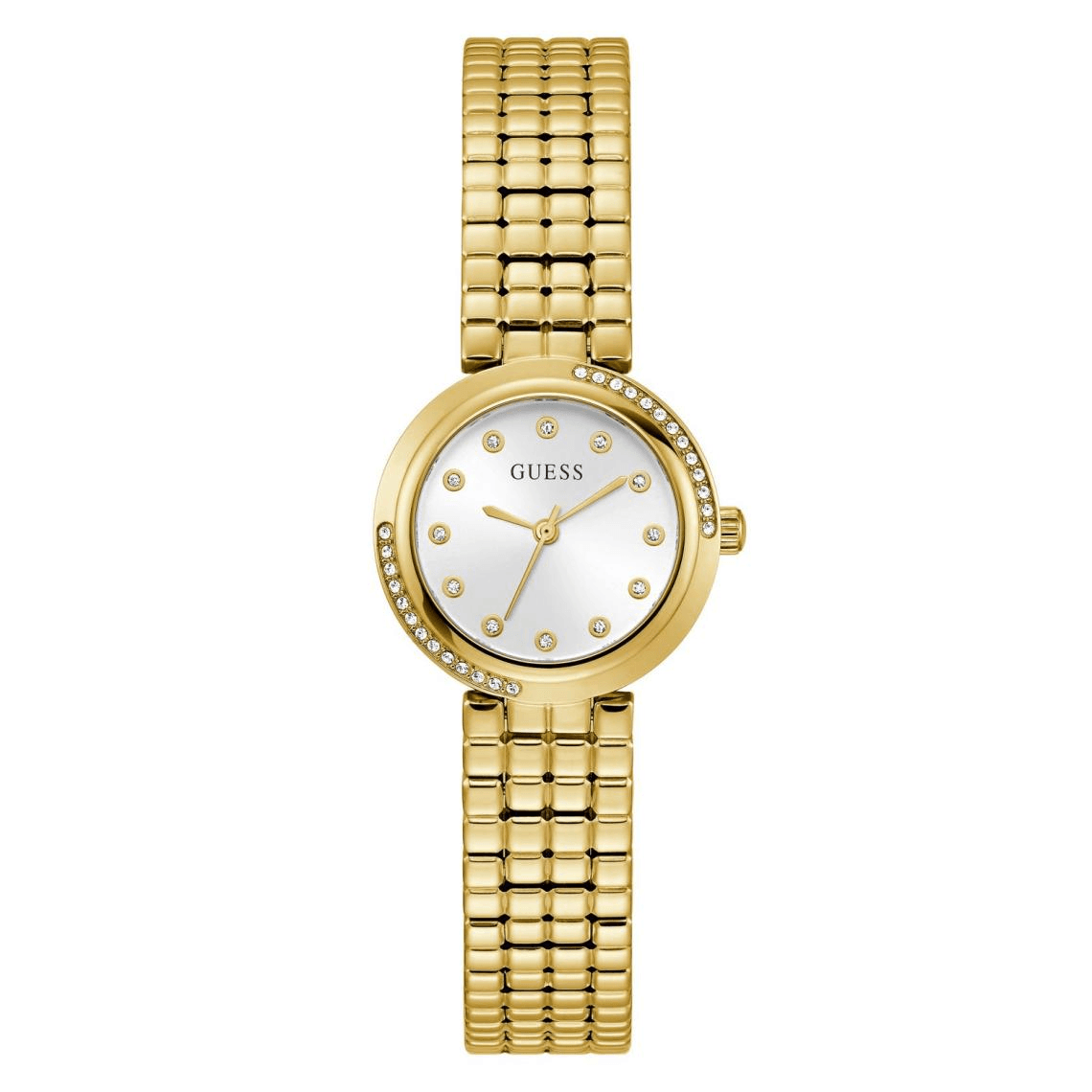 Montre Femme Guess Clara - Bracelet Acier Doré