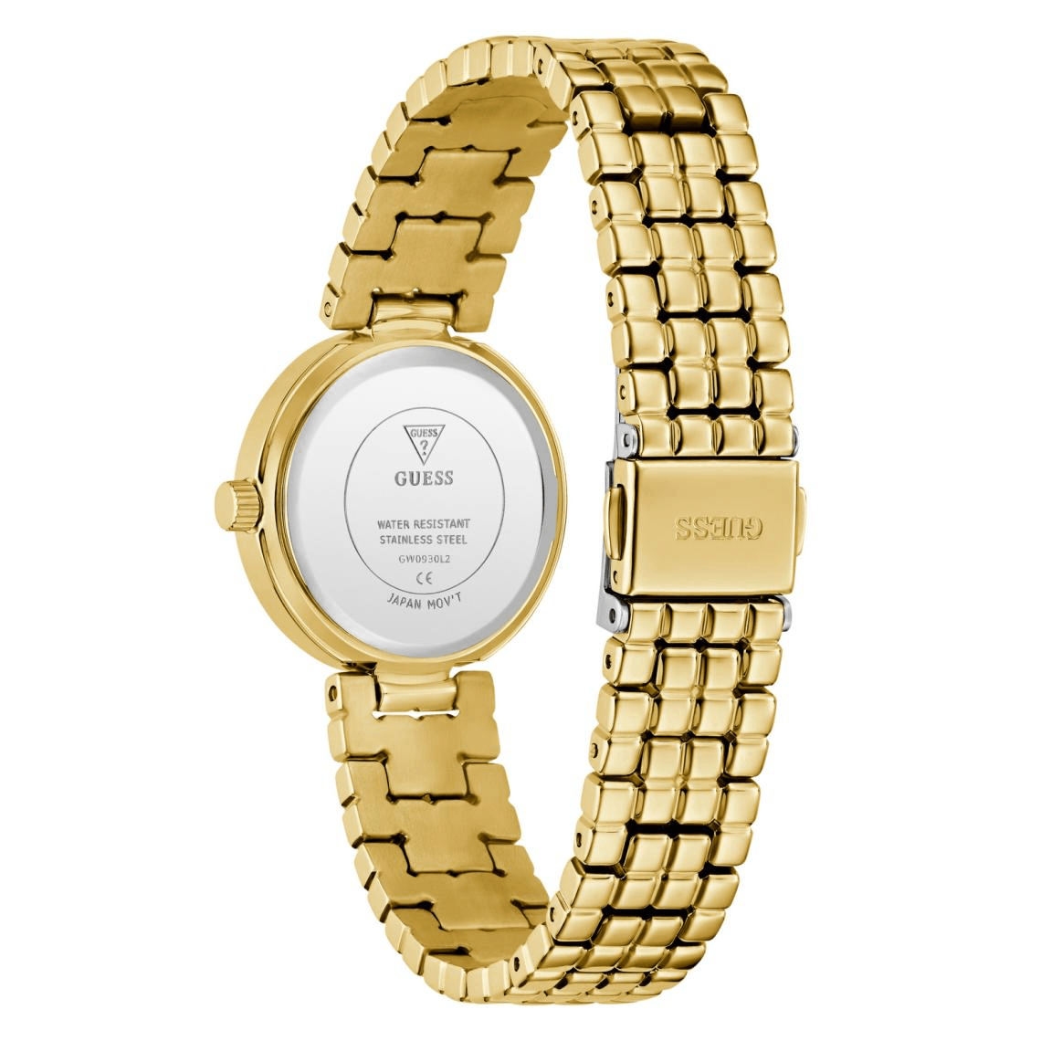 Montre Femme Guess Clara - Bracelet Acier Doré